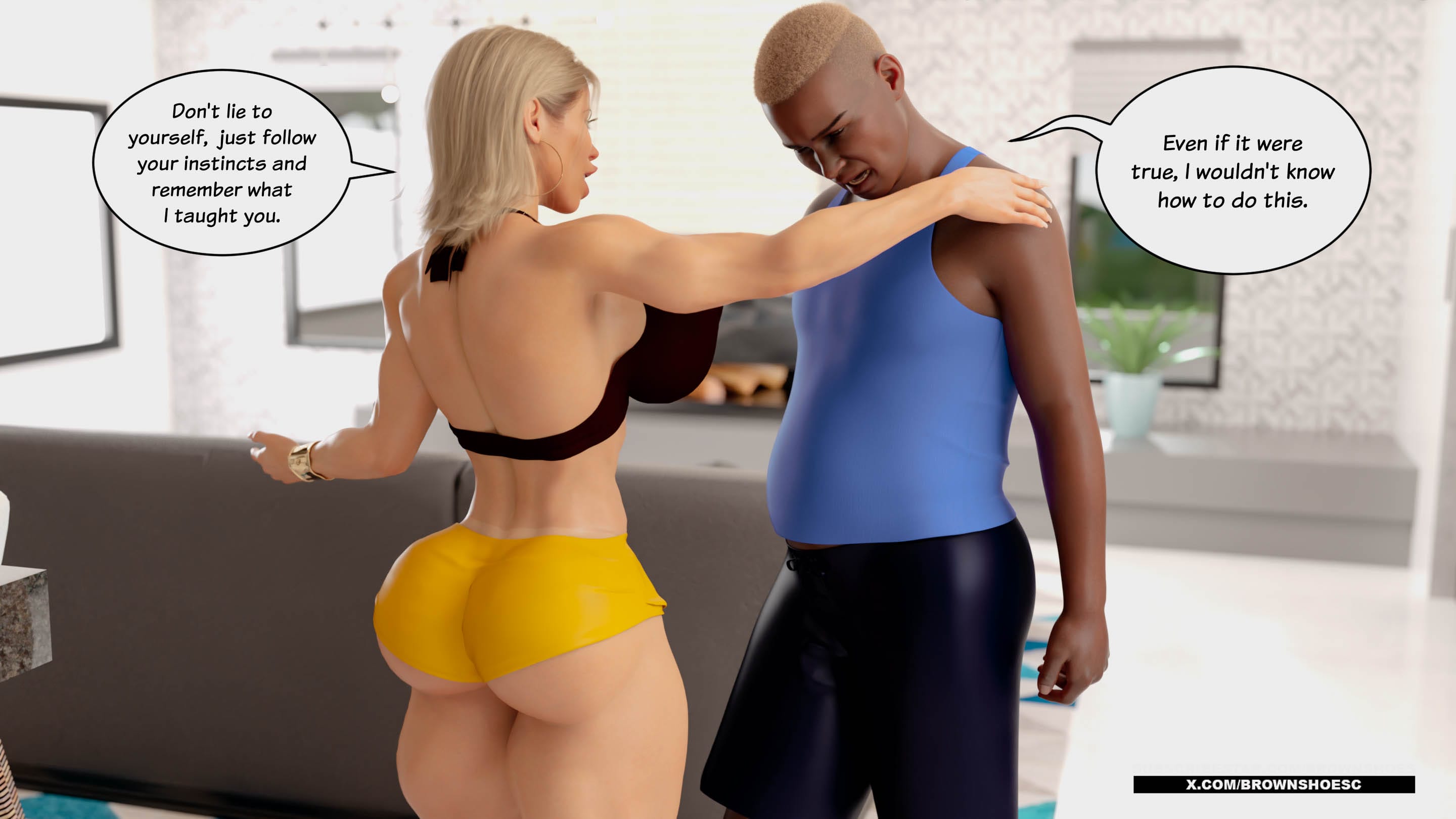 Blacked Home [Brown Shoes] - Chapter 12 — Page 18