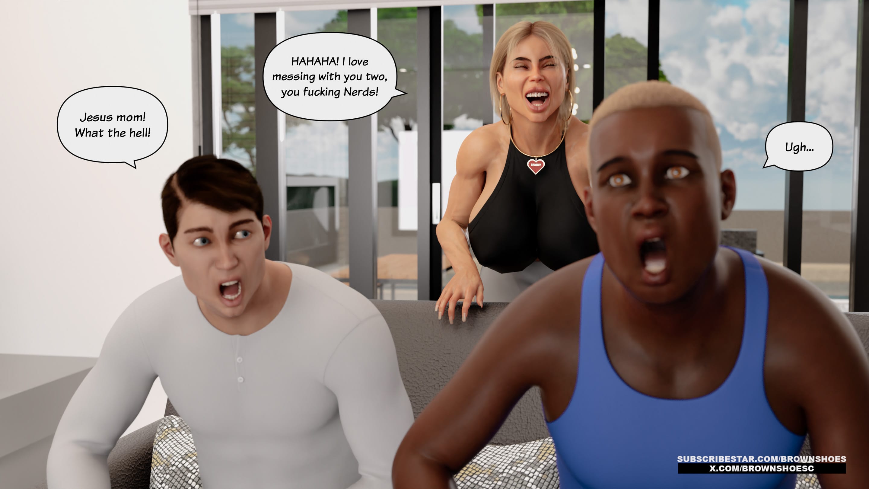 Blacked Home [Brown Shoes] - Chapter 9 — Page 7