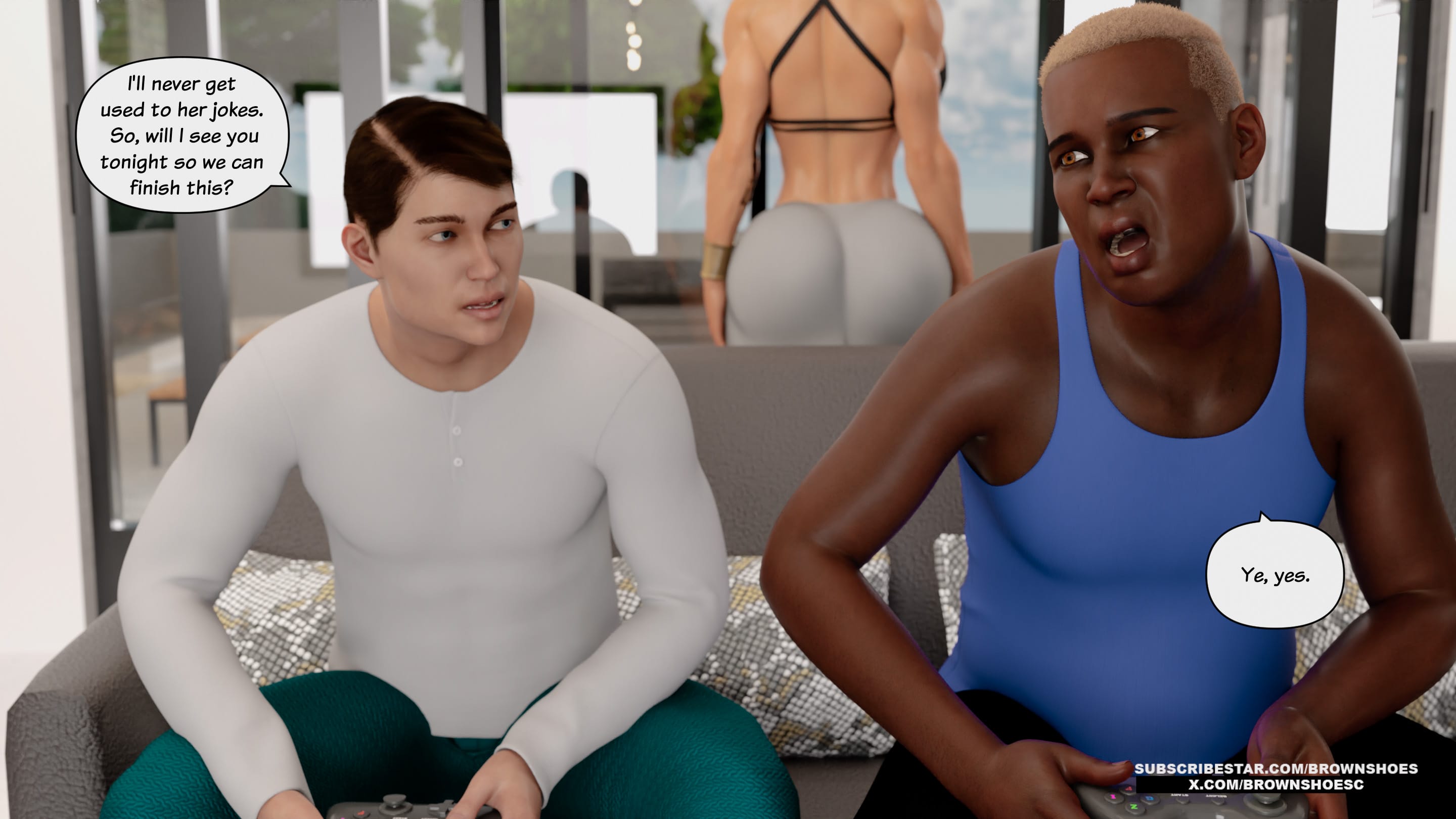 Blacked Home [Brown Shoes] - Chapter 9 — Page 9