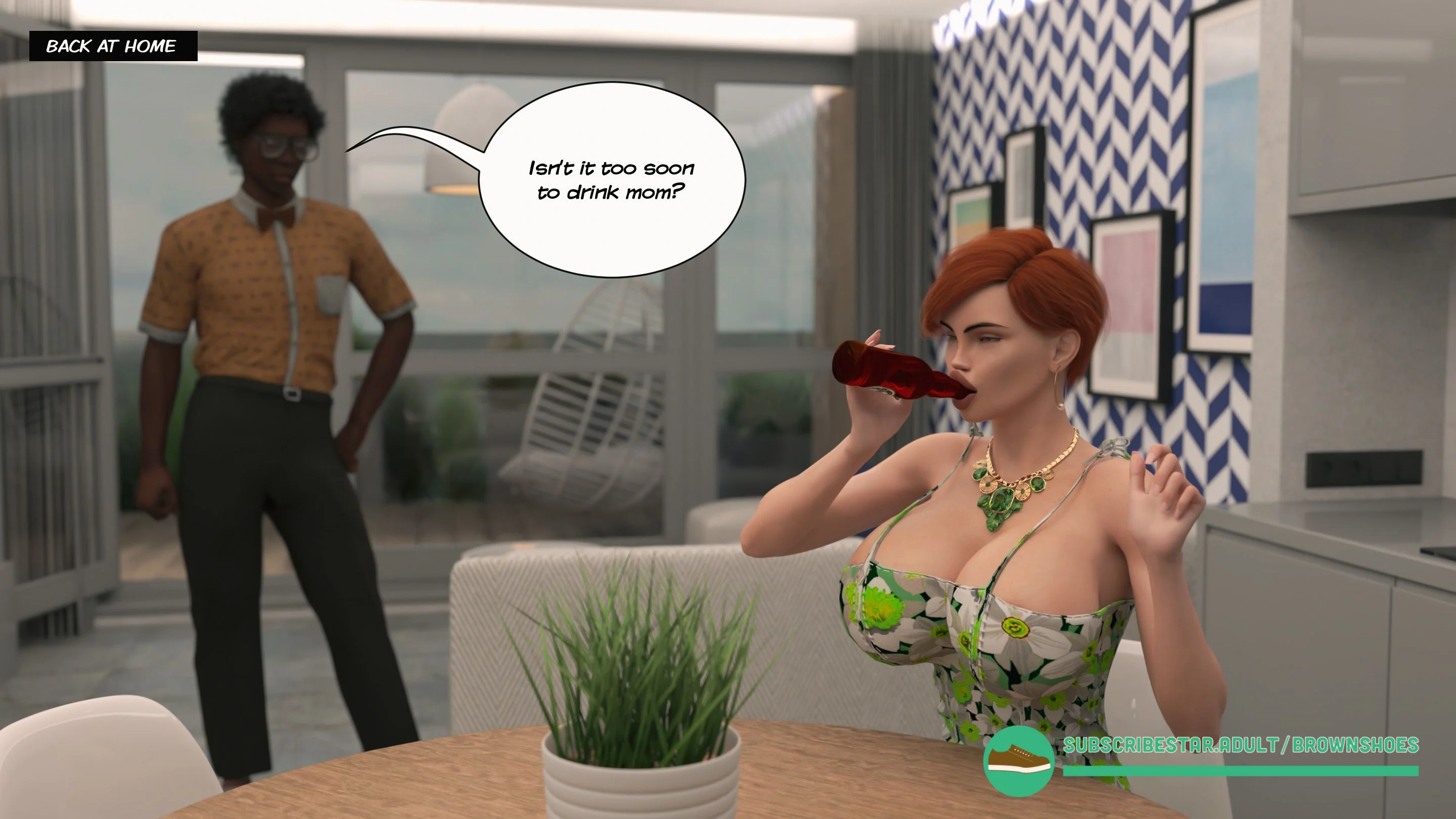 Blacked Home [Brown Shoes] - Chapter 2 — Page 50