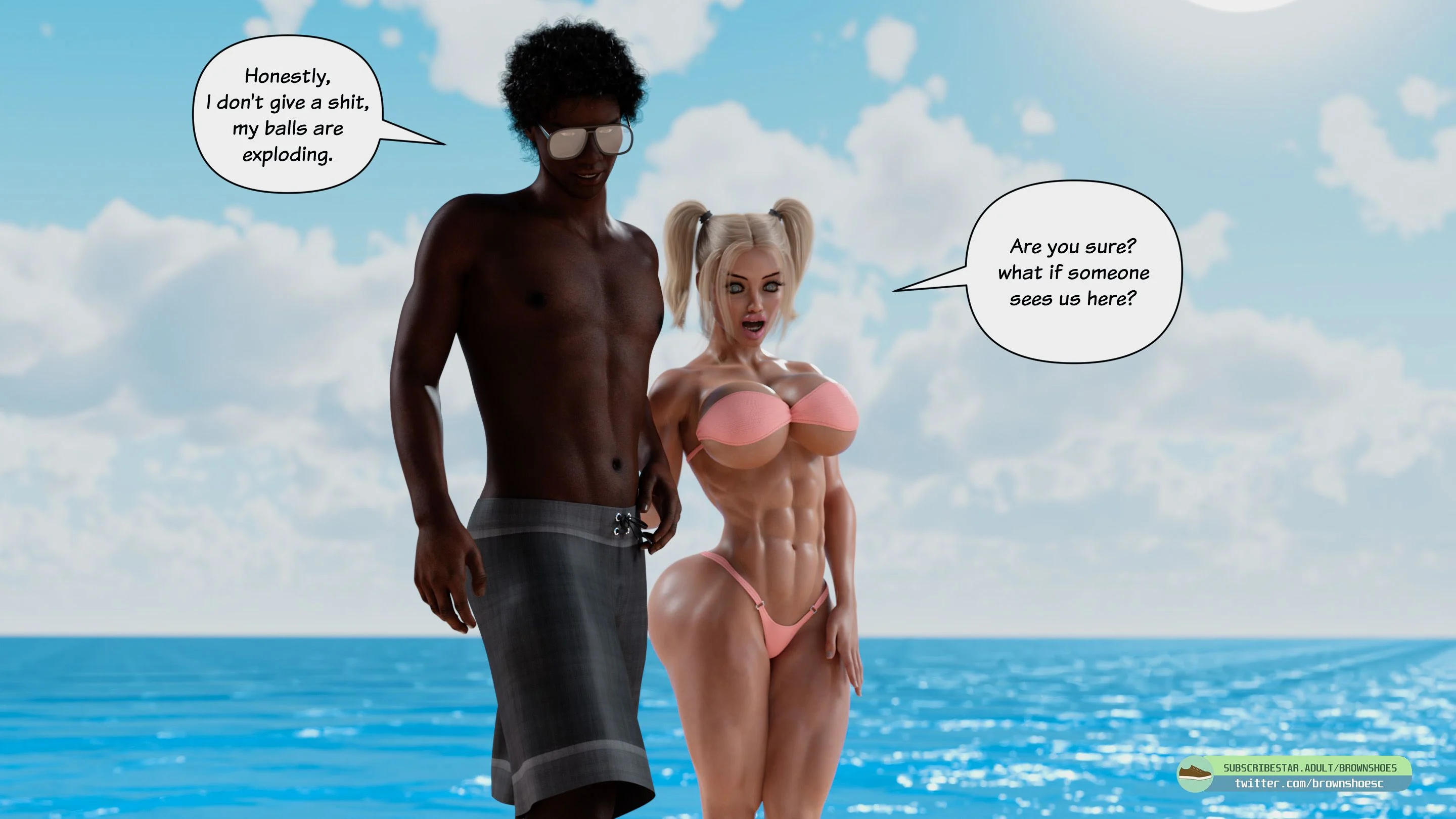 Blacked Home [Brown Shoes] - Chapter 6 — Page 59