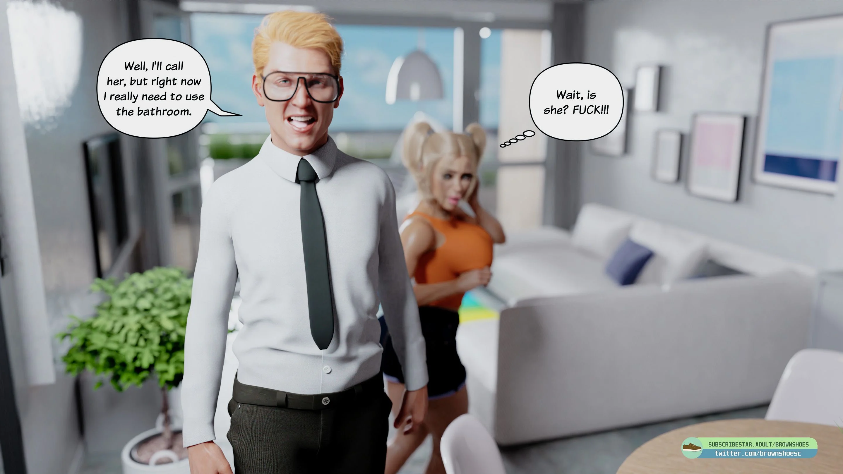 Blacked Home [Brown Shoes] - Chapter 6 — Page 9