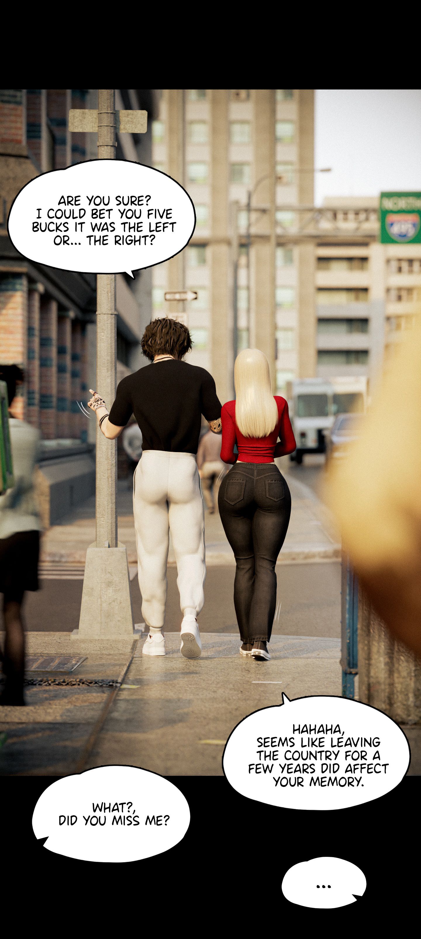 My Neighbor's Widow [Rose Blue 3D] - Chapter 16 — Page 81