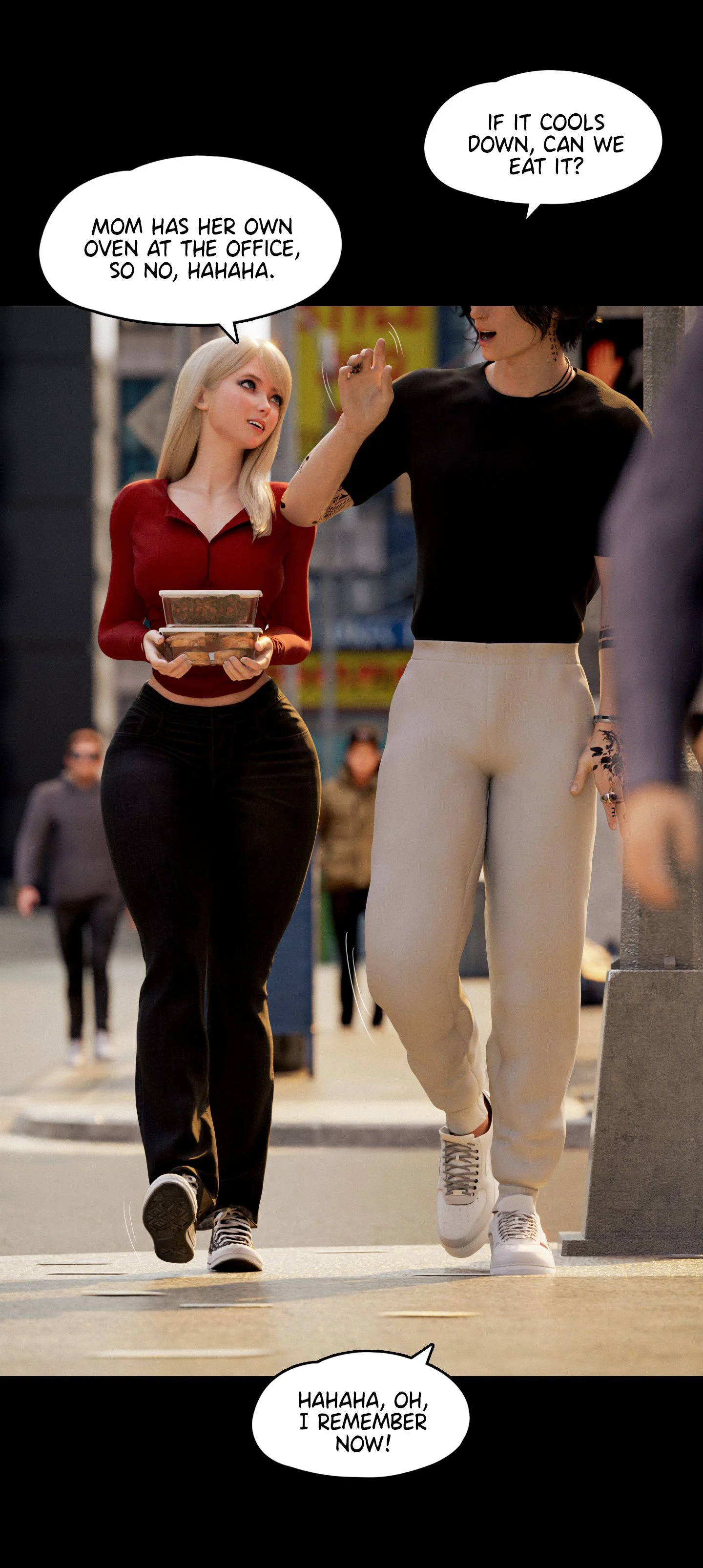 My Neighbor's Widow [Rose Blue 3D] - Chapter 16 — Page 83