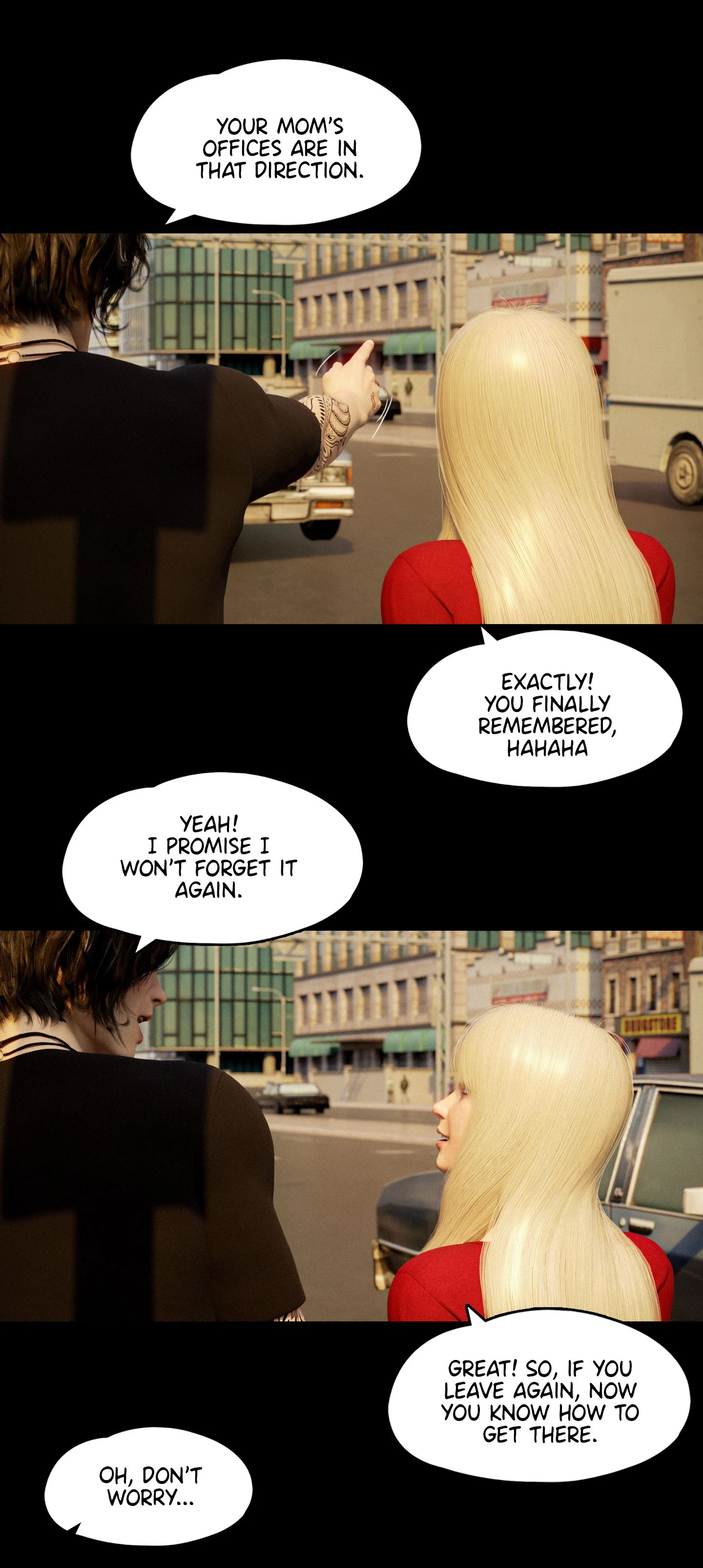 My Neighbor's Widow [Rose Blue 3D] - Chapter 16 — Page 84