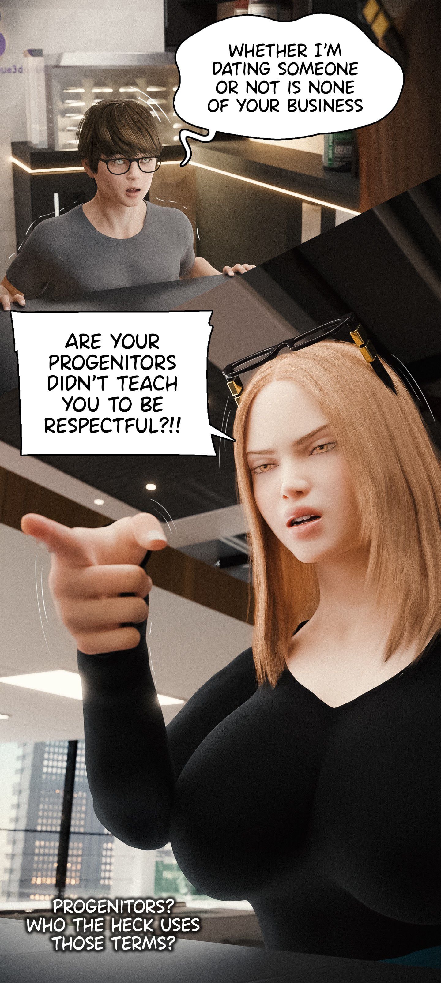 My Neighbor's Widow [Rose Blue 3D] - Chapter 12 — Page 26