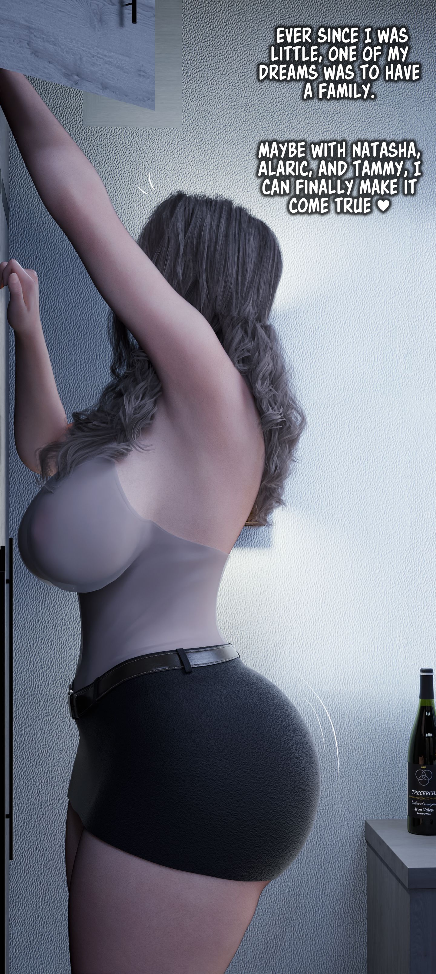 My Neighbor's Widow [Rose Blue 3D] - Chapter 8 — Page 25