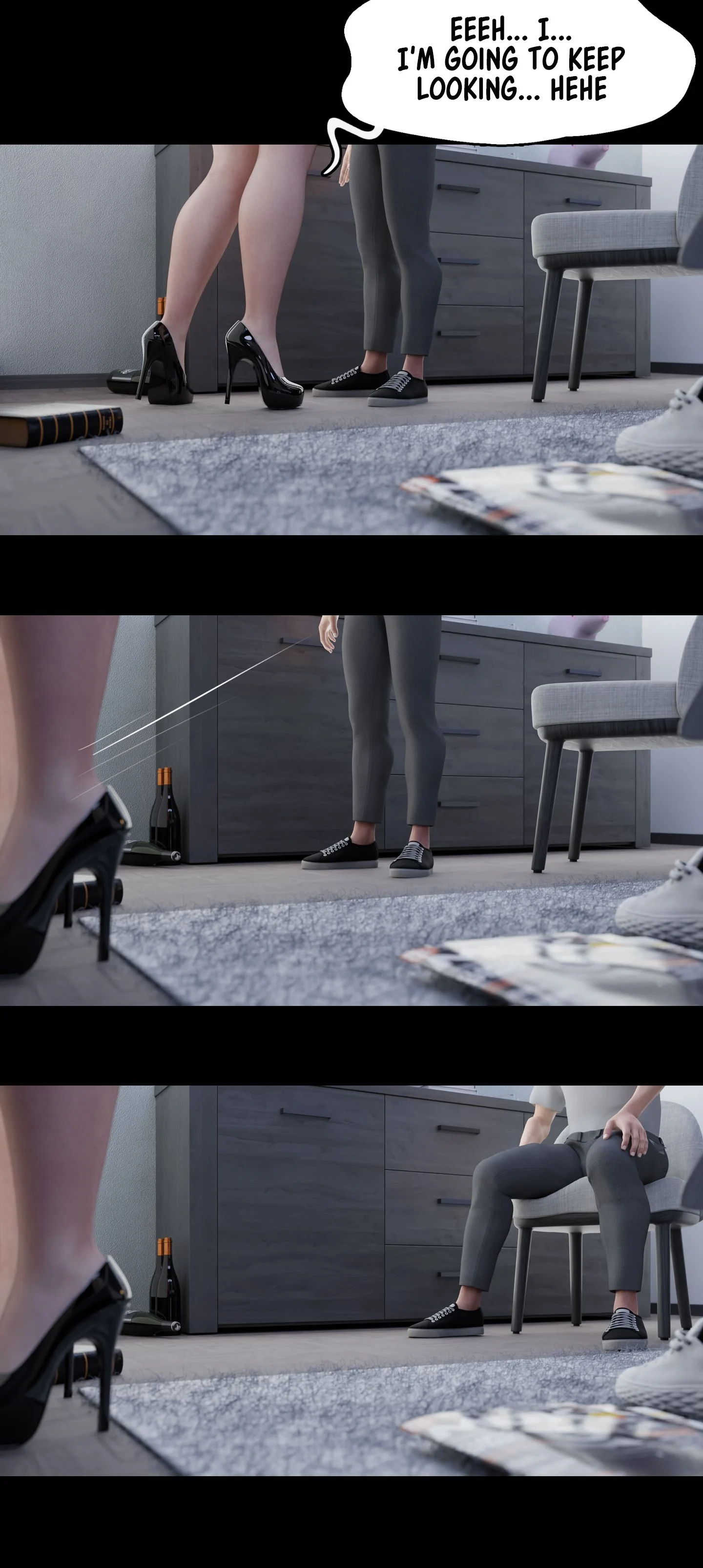 My Neighbor's Widow [Rose Blue 3D] - Chapter 8 — Page 38