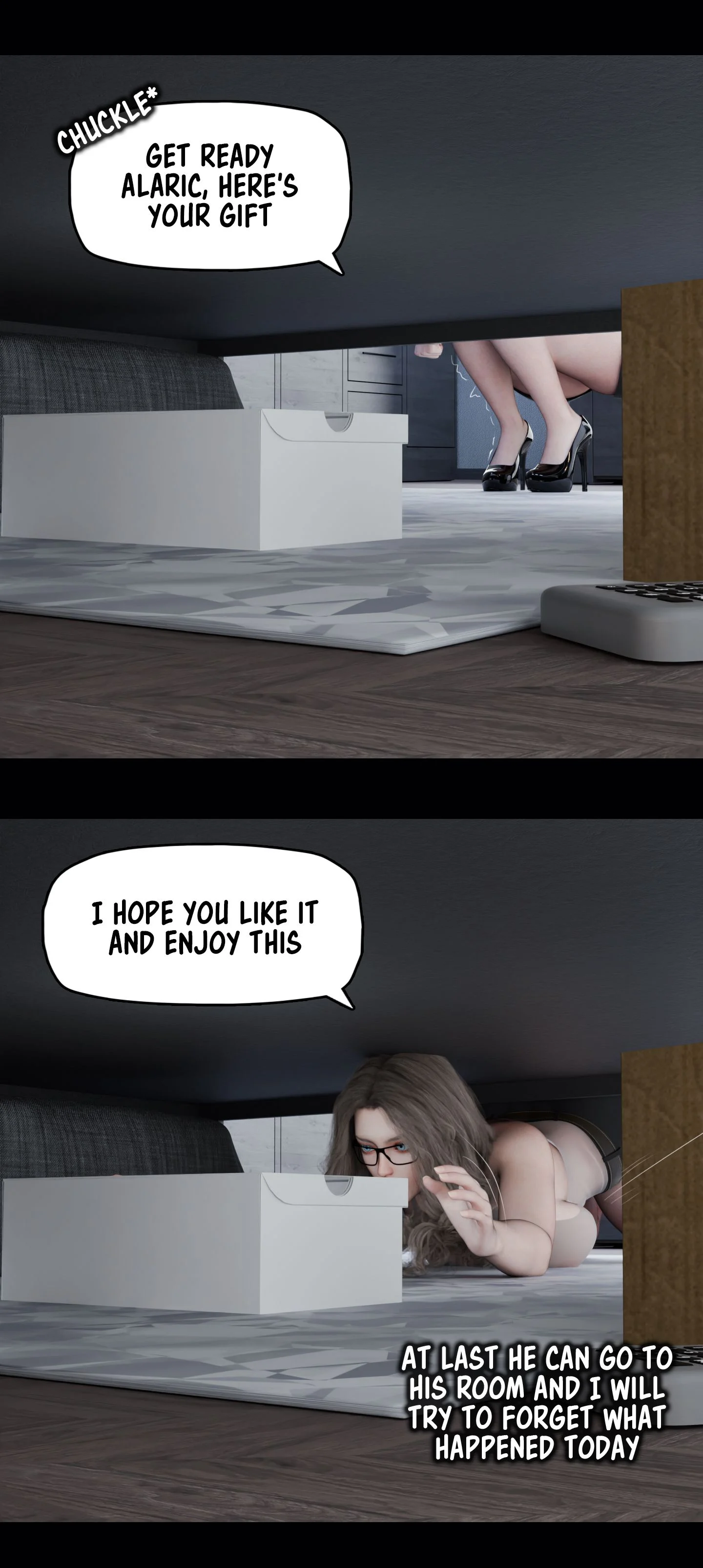 My Neighbor's Widow [Rose Blue 3D] - Chapter 8 — Page 41