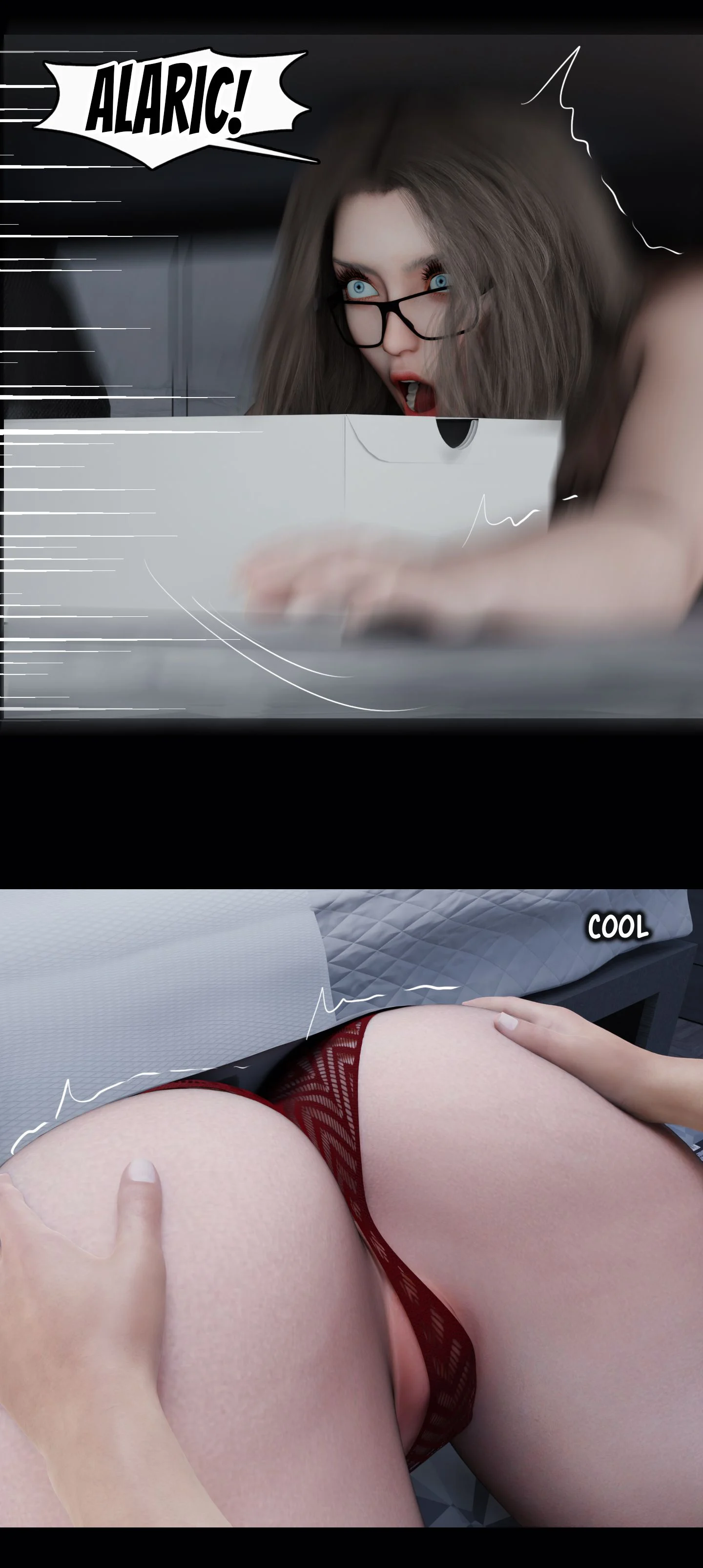 My Neighbor's Widow [Rose Blue 3D] - Chapter 8 — Page 47