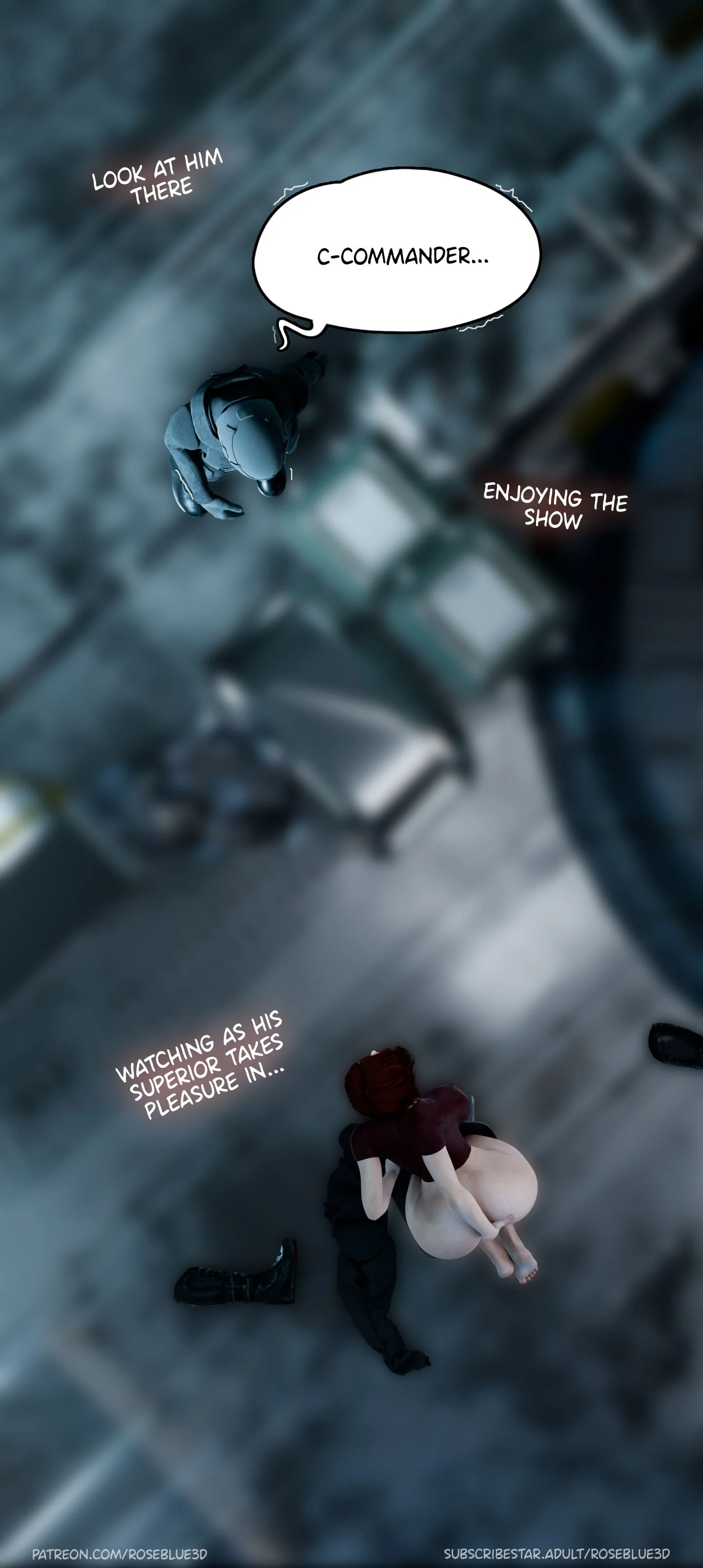 My Neighbor's Widow [Rose Blue 3D] - Chapter 30.1 — Page 35