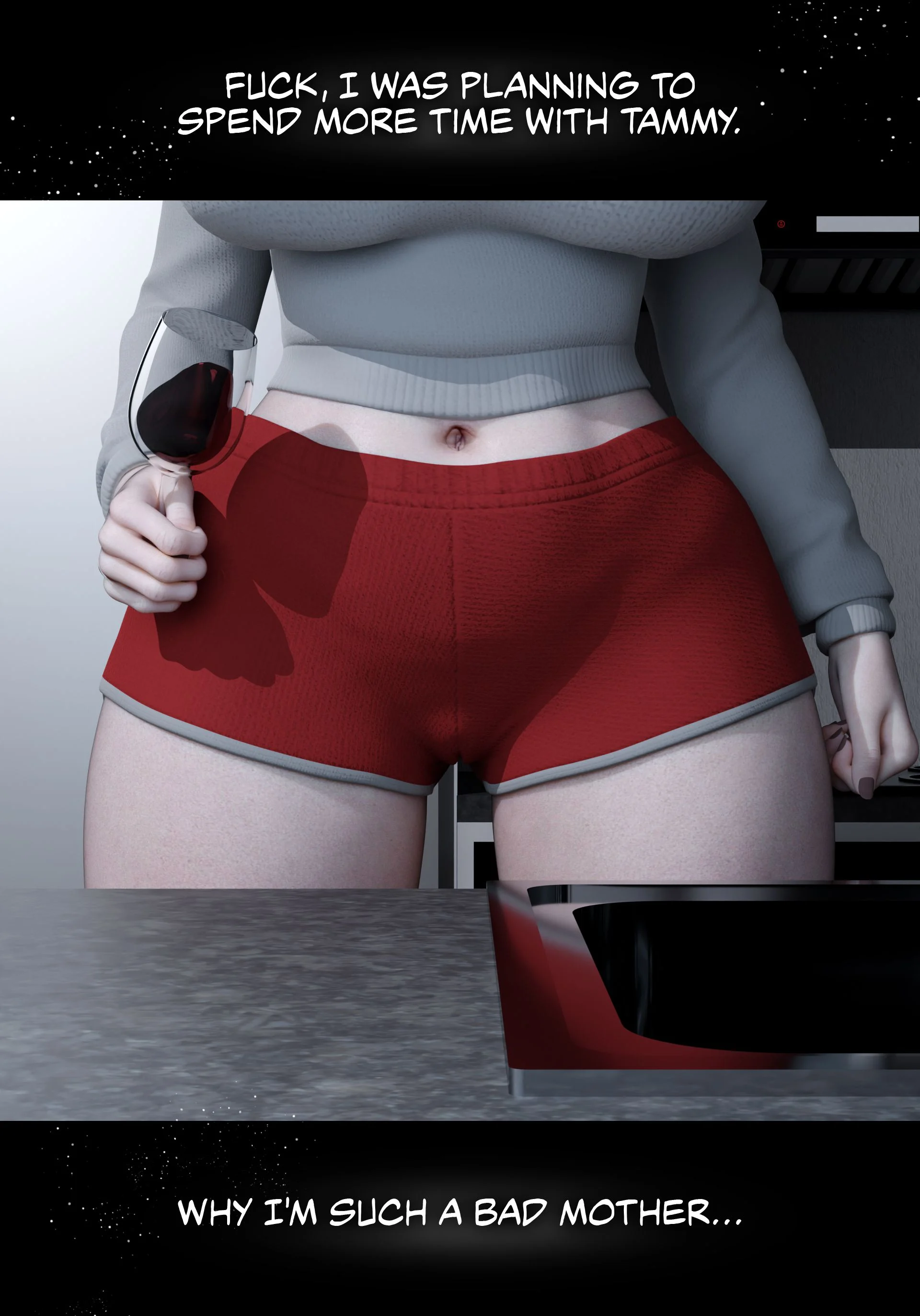 My Neighbor's Widow [Rose Blue 3D] - Chapter 2 — Page 37