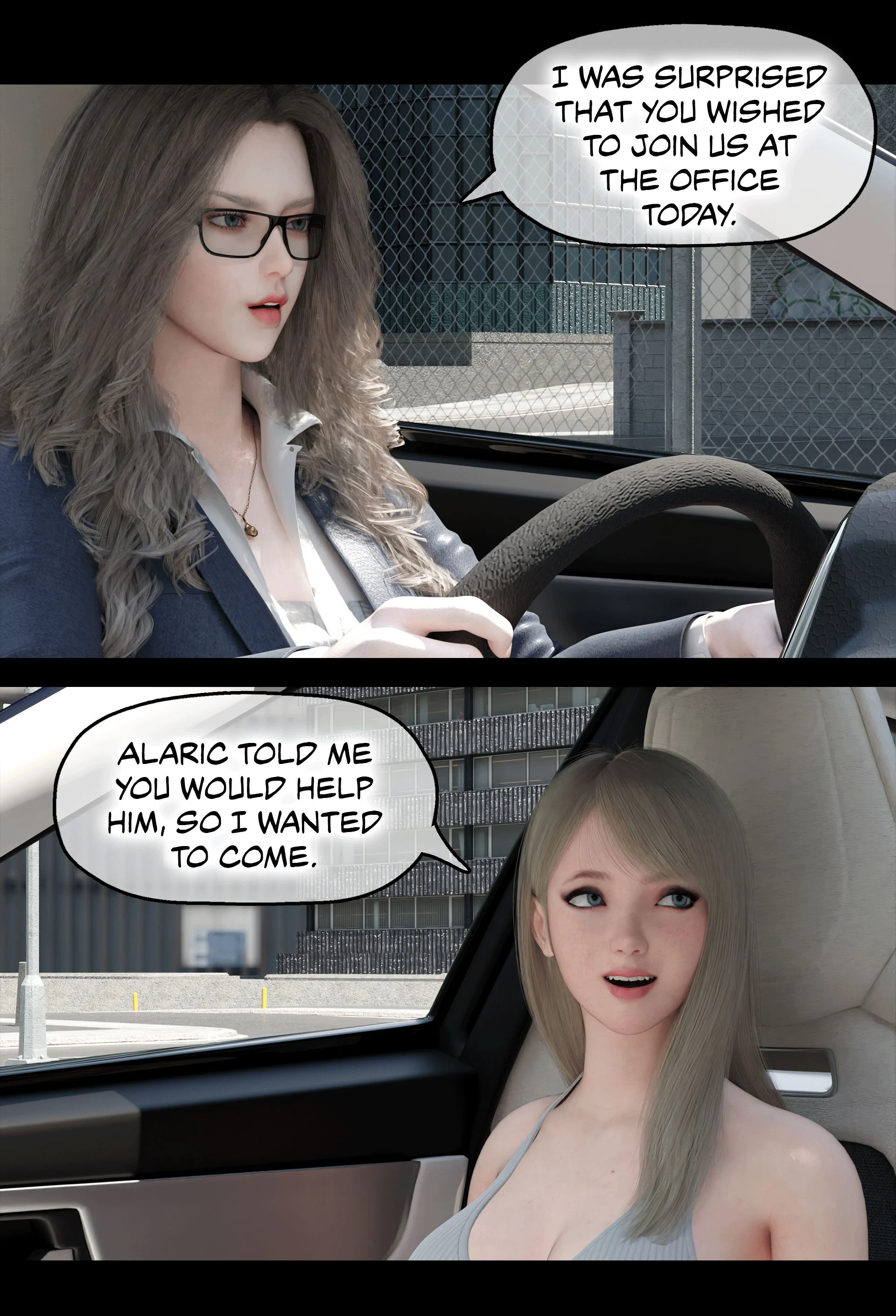 My Neighbor's Widow [Rose Blue 3D] - Chapter 2 — Page 56