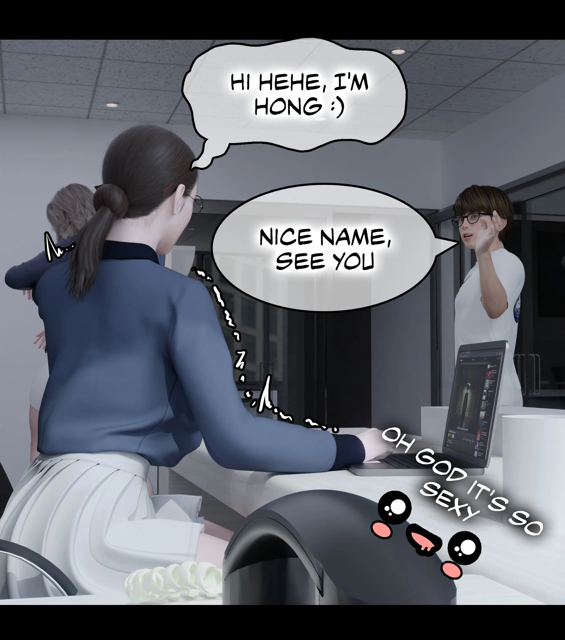 My Neighbor's Widow [Rose Blue 3D] - Chapter 2 — Page 75