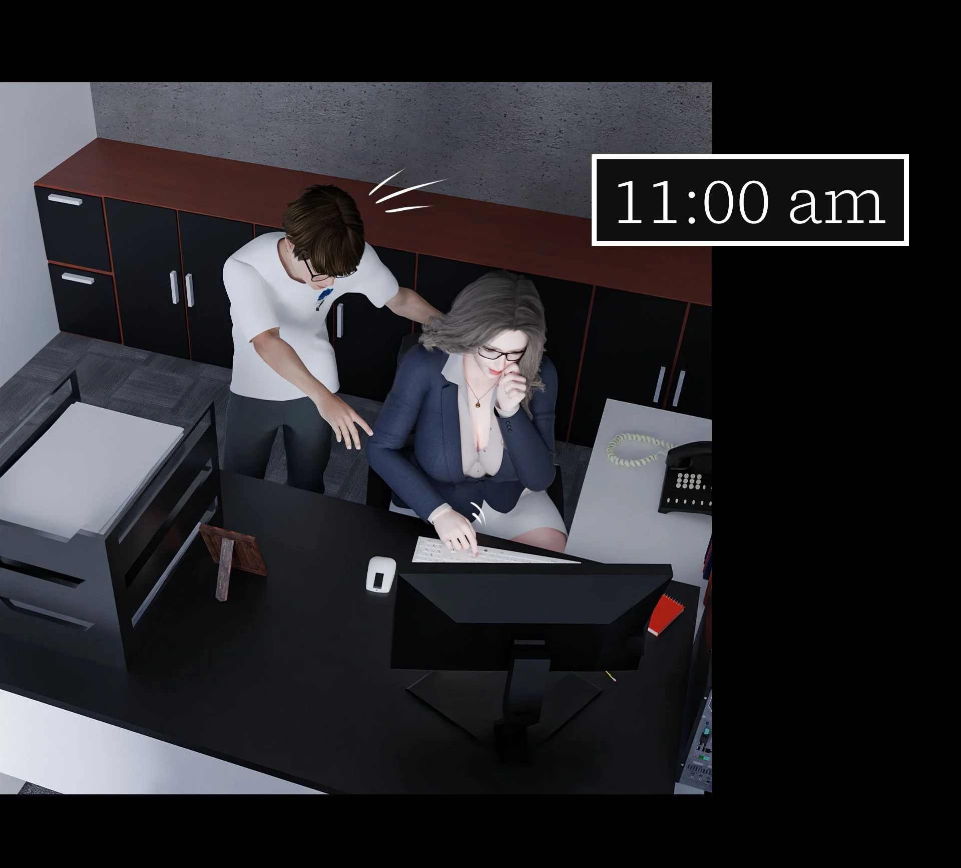 My Neighbor's Widow [Rose Blue 3D] - Chapter 2 — Page 84