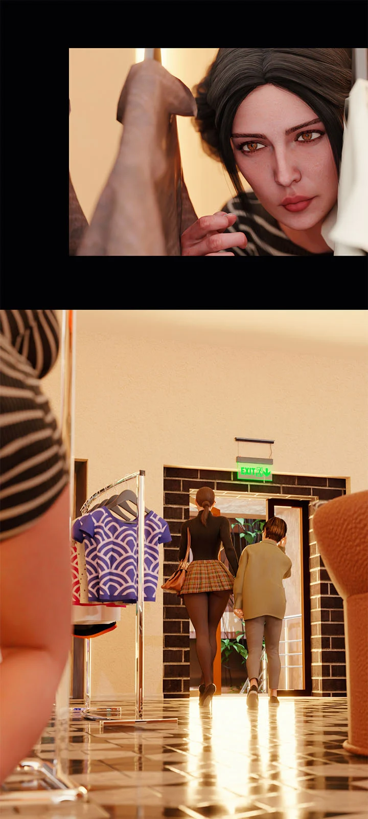 My Neighbor's Widow [Rose Blue 3D] - Chapter 6 — Page 73