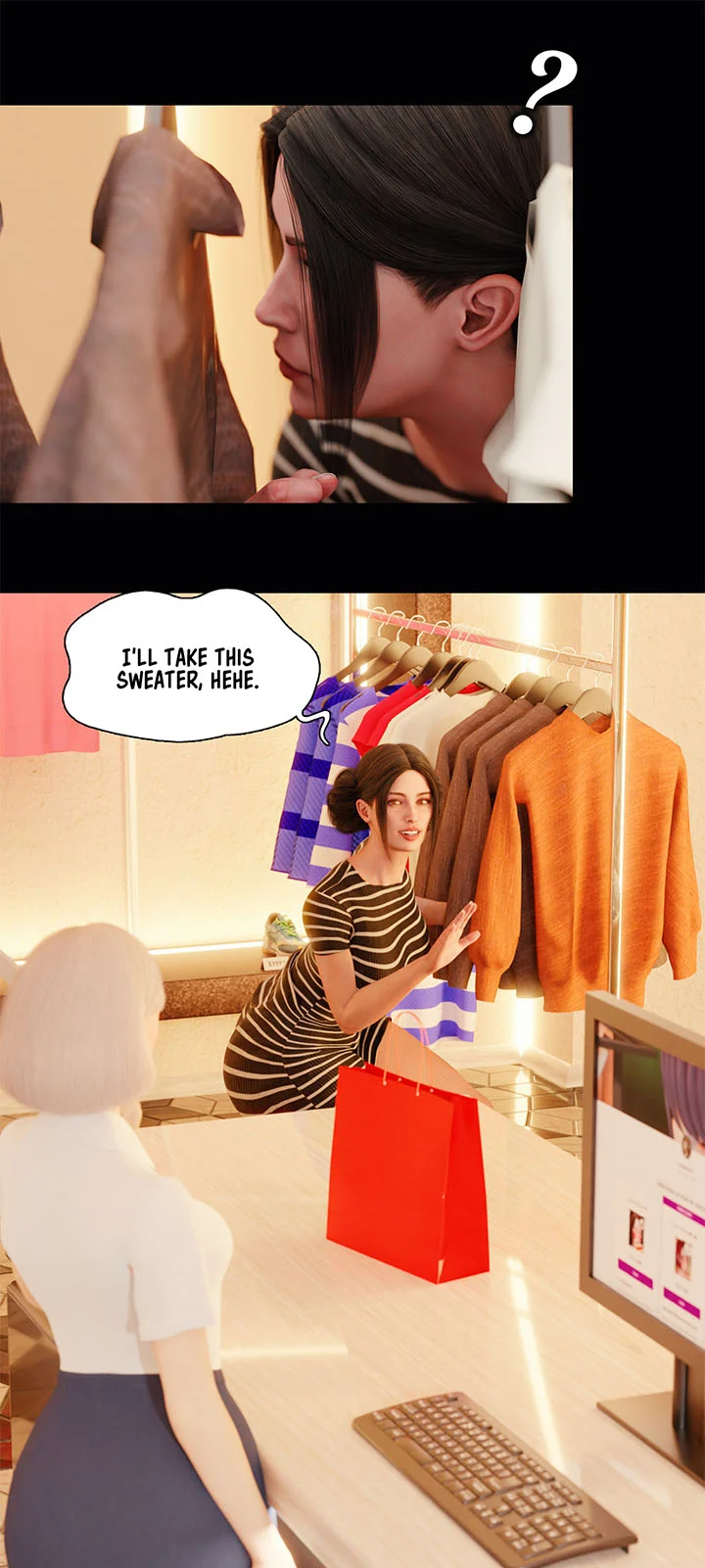 My Neighbor's Widow [Rose Blue 3D] - Chapter 6 — Page 74