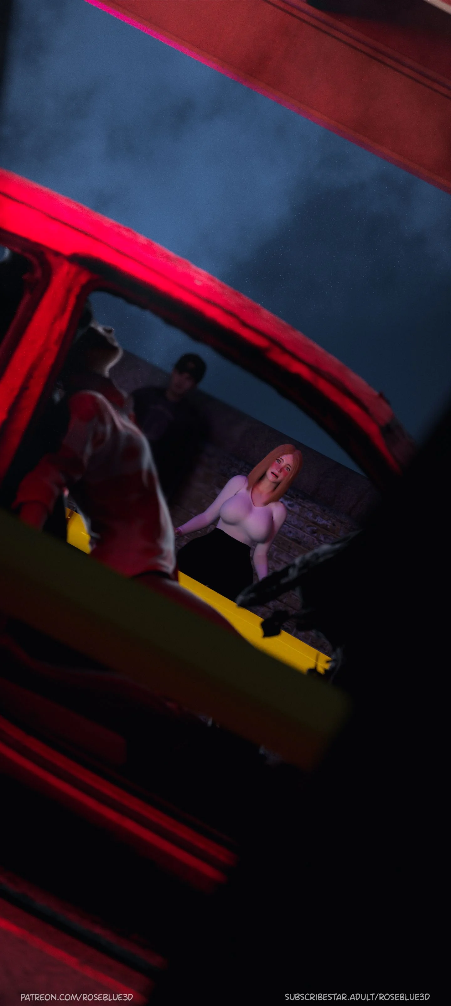 My Neighbor's Widow [Rose Blue 3D] - Chapter 21 — Page 14