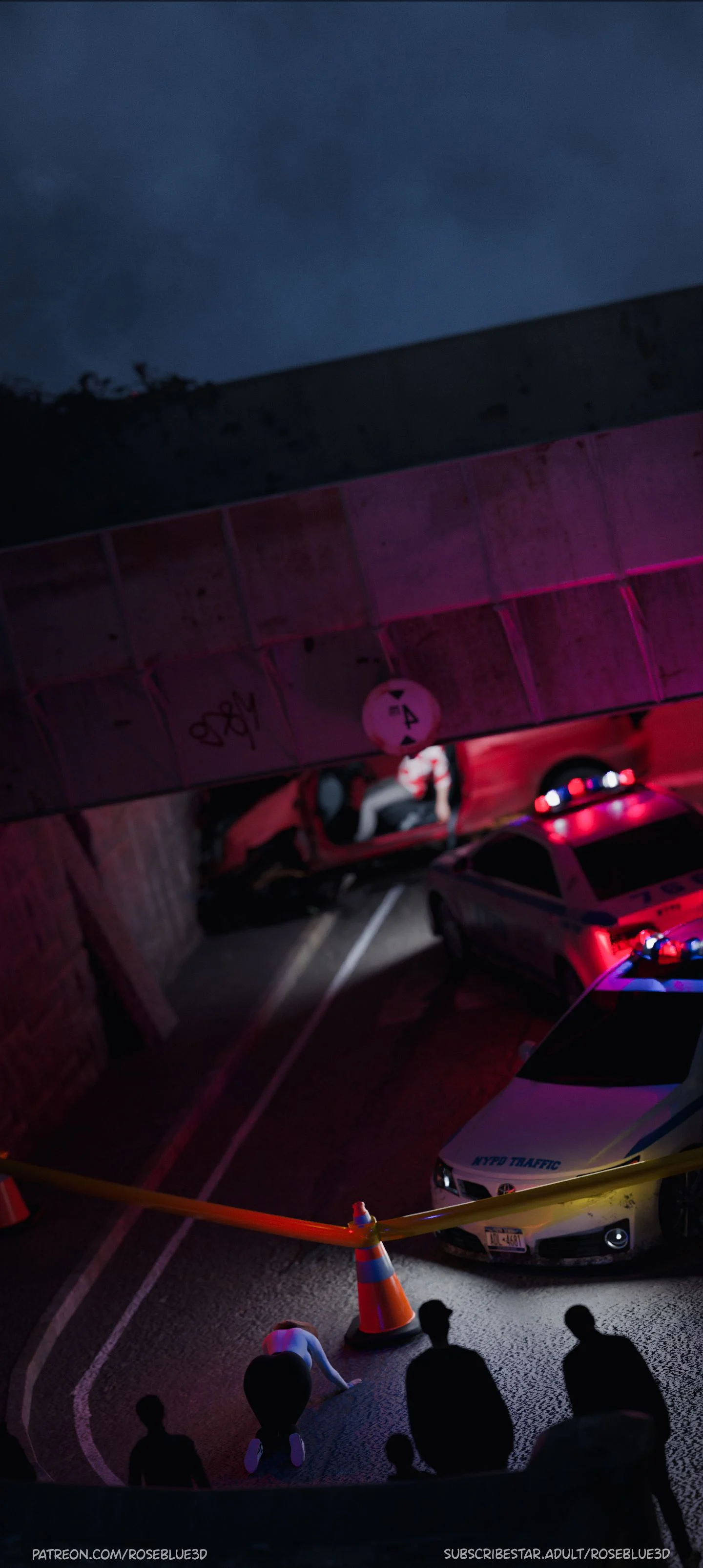 My Neighbor's Widow [Rose Blue 3D] - Chapter 21 — Page 16