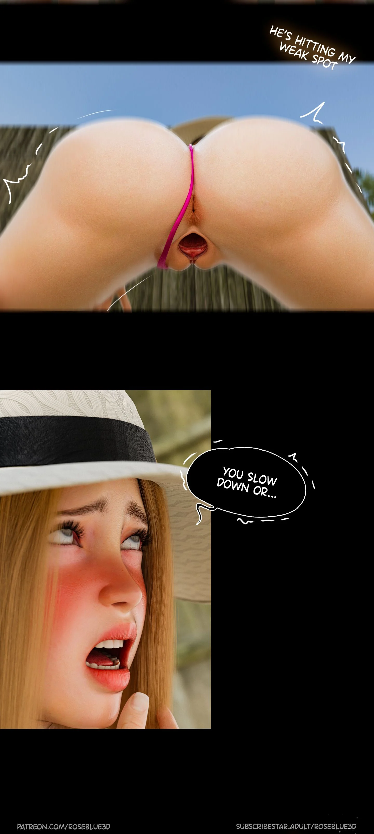 My Neighbor's Widow [Rose Blue 3D] - Chapter 21 — Page 44