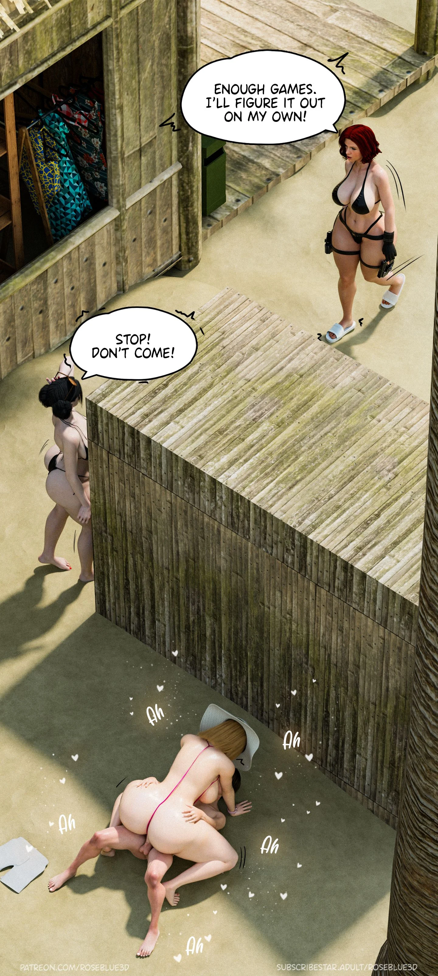 My Neighbor's Widow [Rose Blue 3D] - Chapter 21 — Page 47