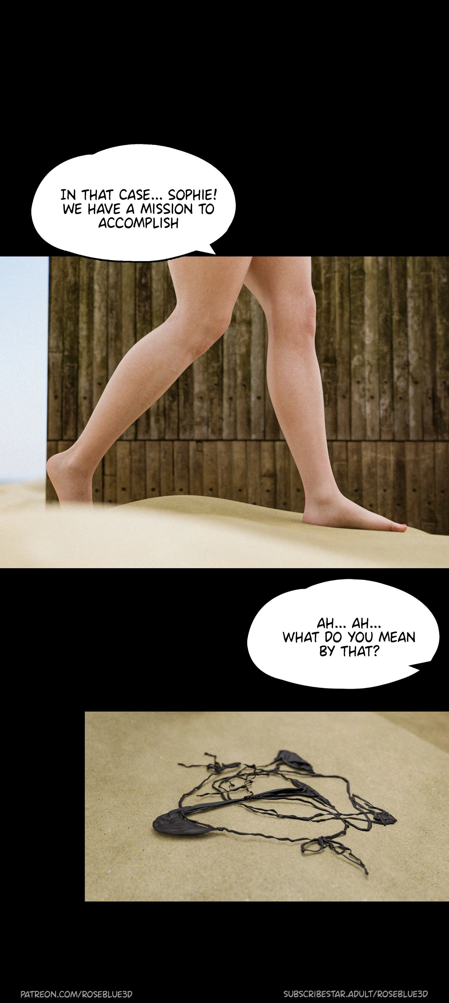 My Neighbor's Widow [Rose Blue 3D] - Chapter 21 — Page 86