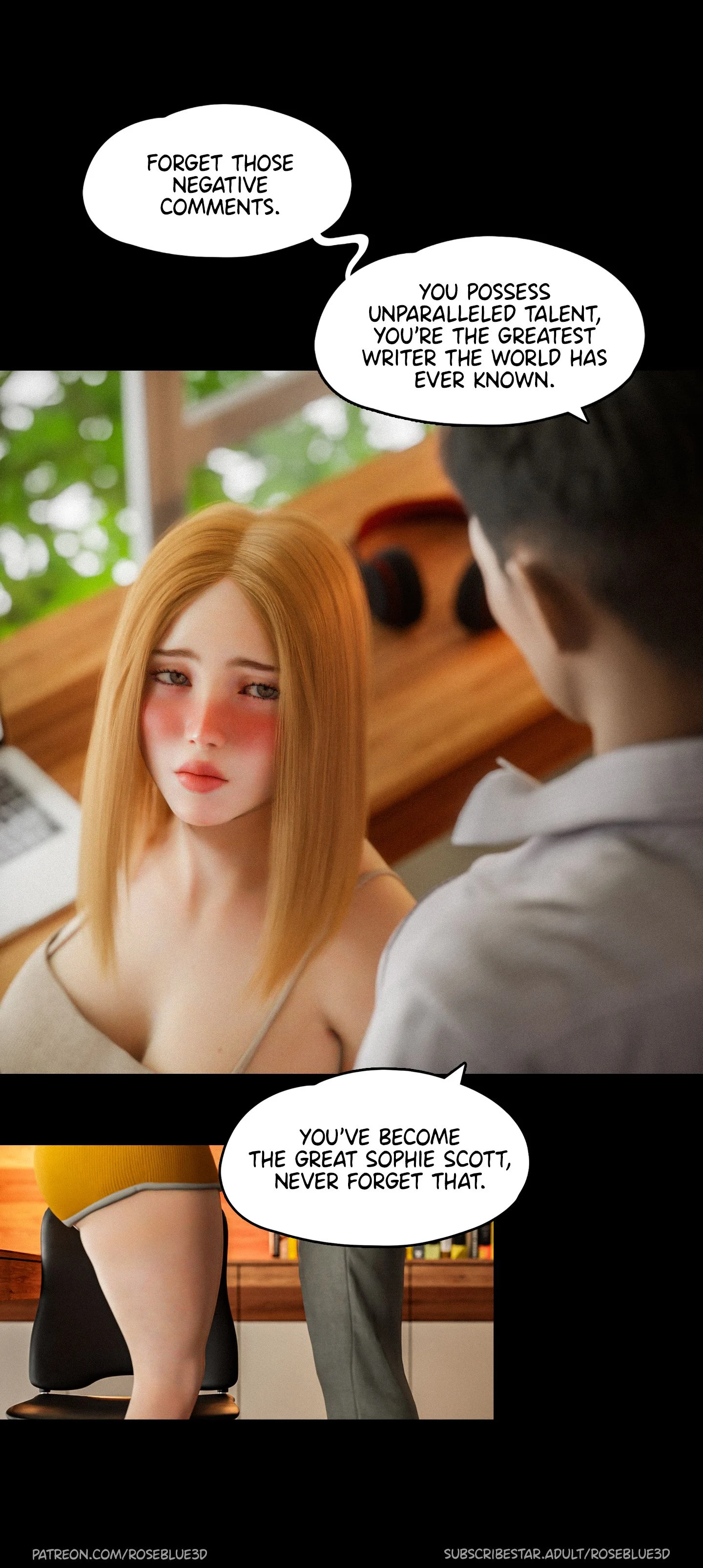 My Neighbor's Widow [Rose Blue 3D] - Chapter 21 — Page 9
