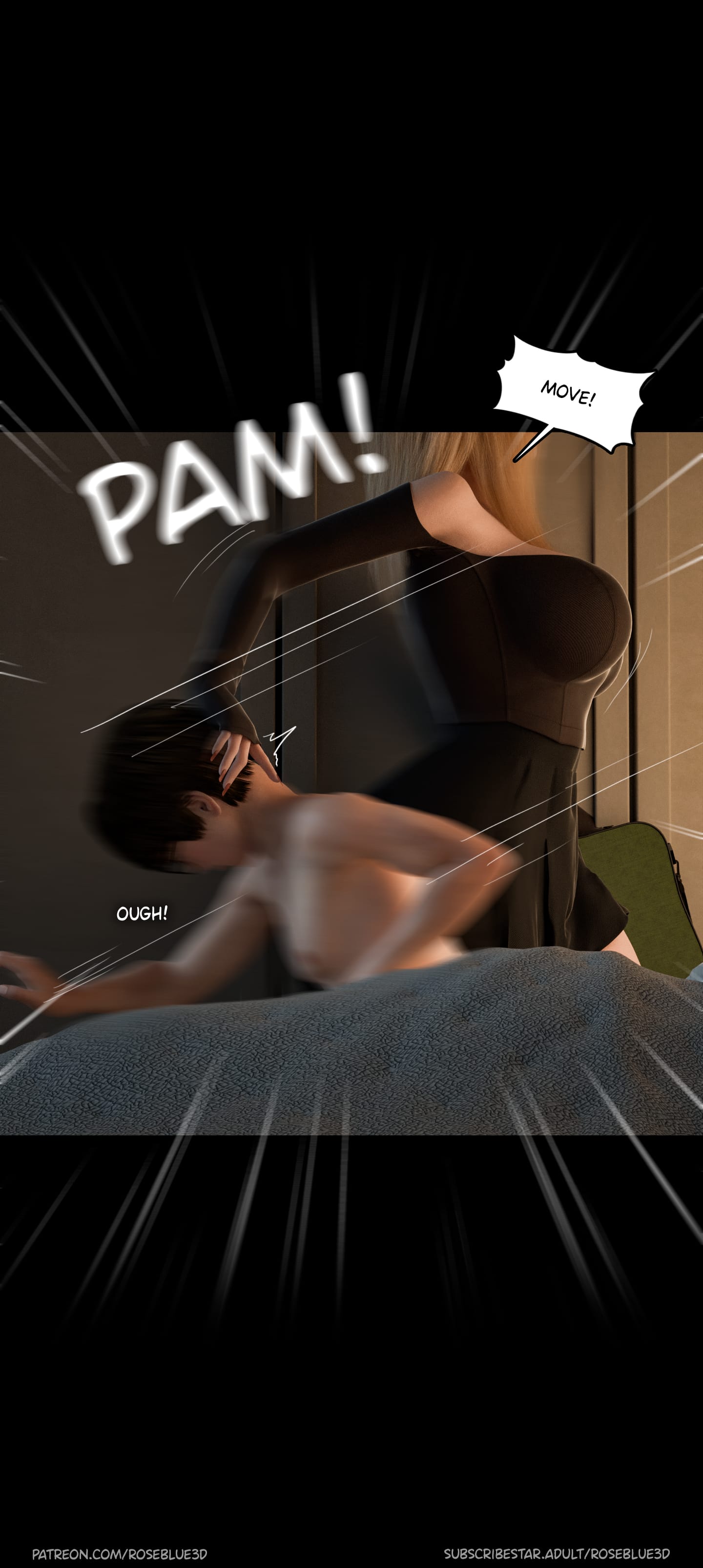 My Neighbor's Widow [Rose Blue 3D] - Chapter 31 — Page 106