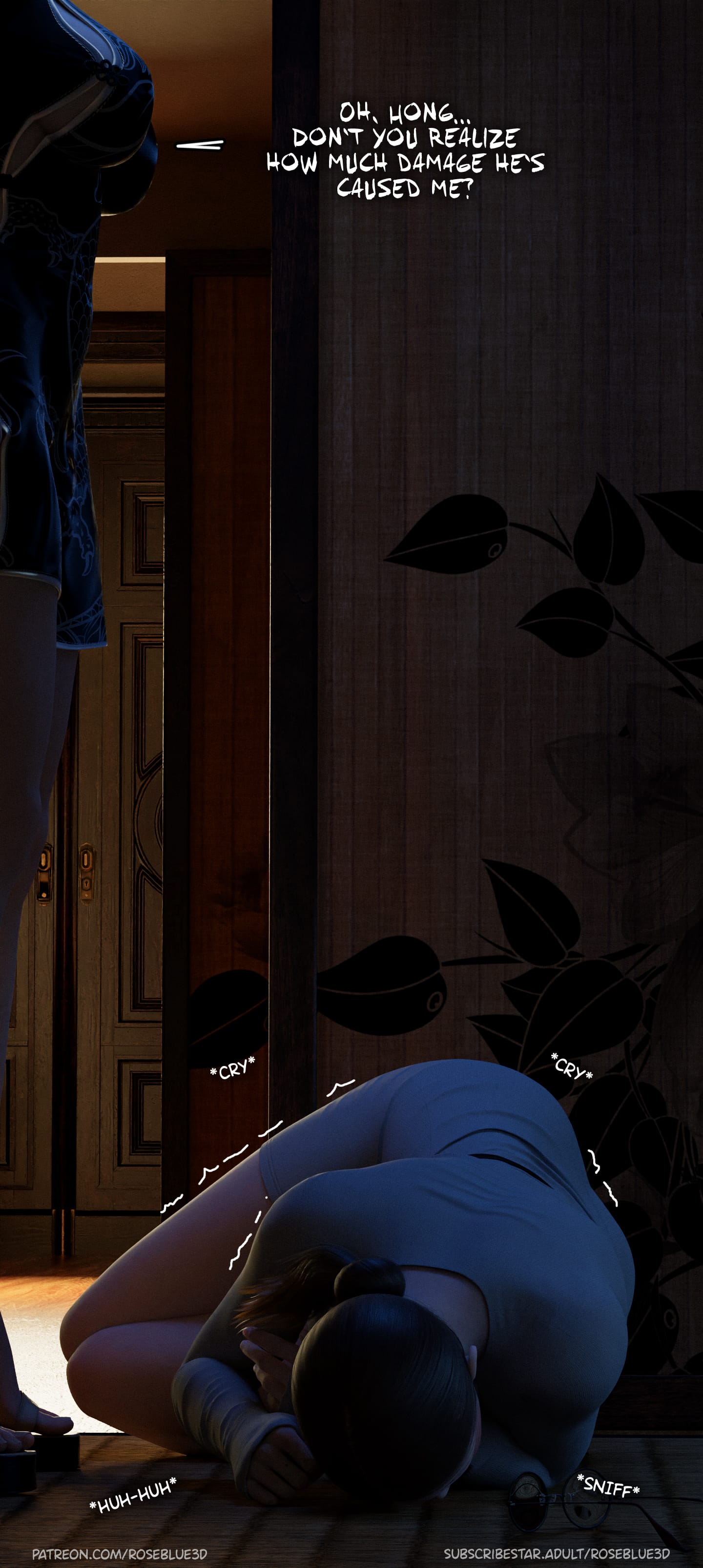 My Neighbor's Widow [Rose Blue 3D] - Chapter 31 — Page 12