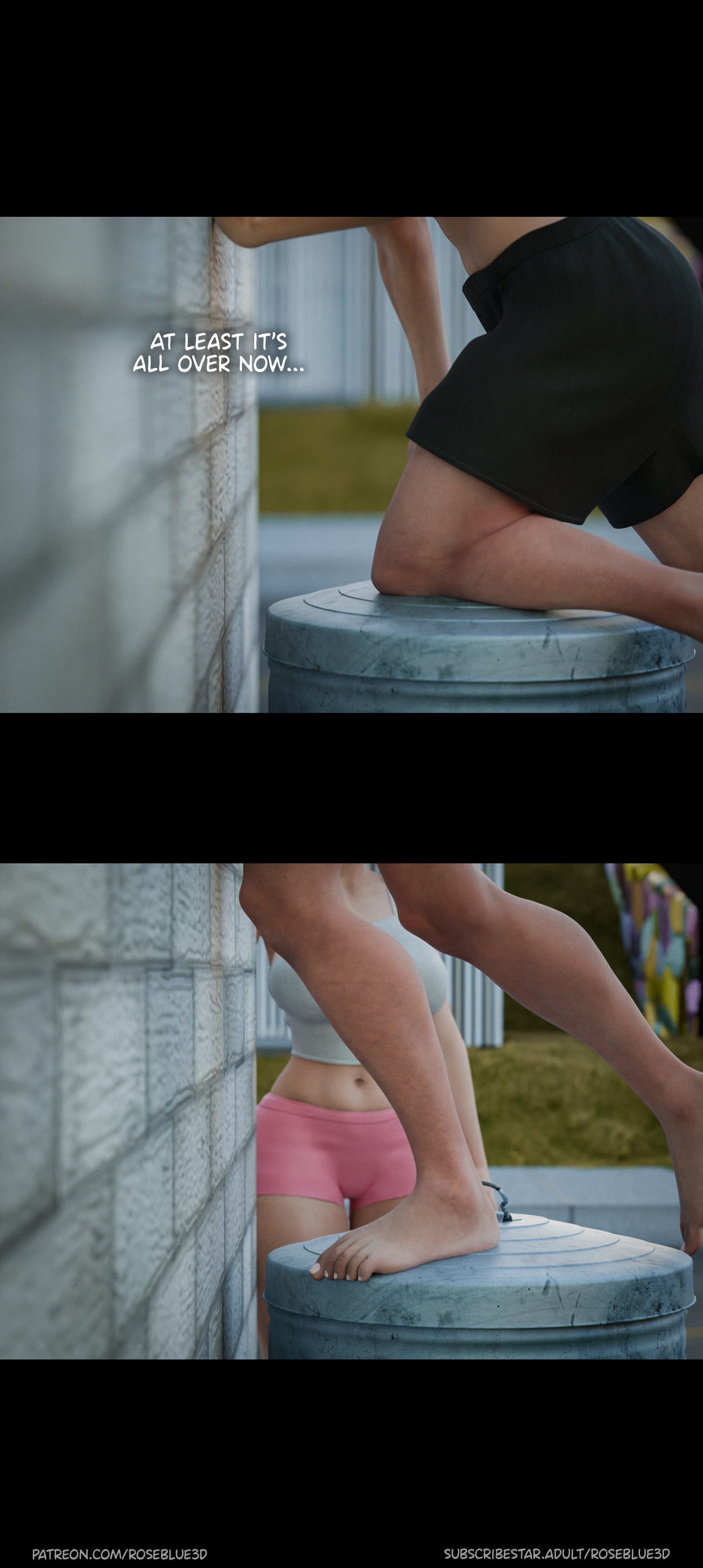 My Neighbor's Widow [Rose Blue 3D] - Chapter 31 — Page 27