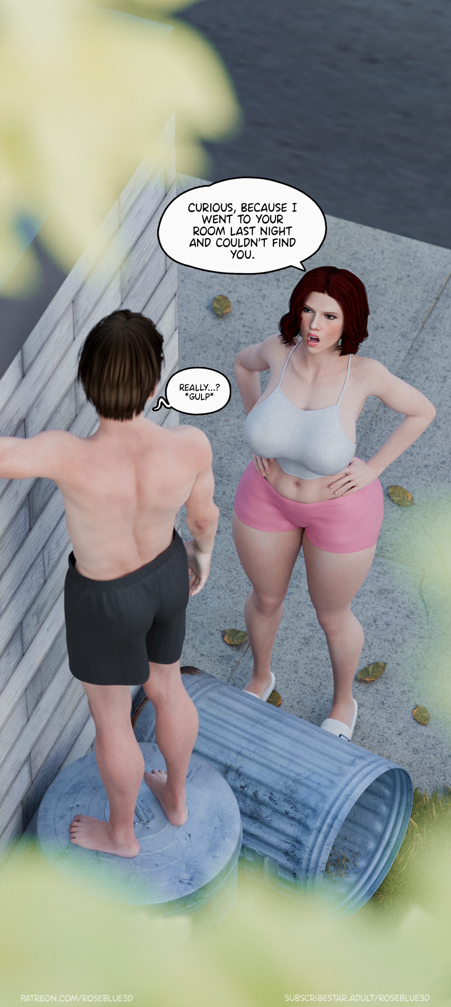 My Neighbor's Widow [Rose Blue 3D] - Chapter 31 — Page 33