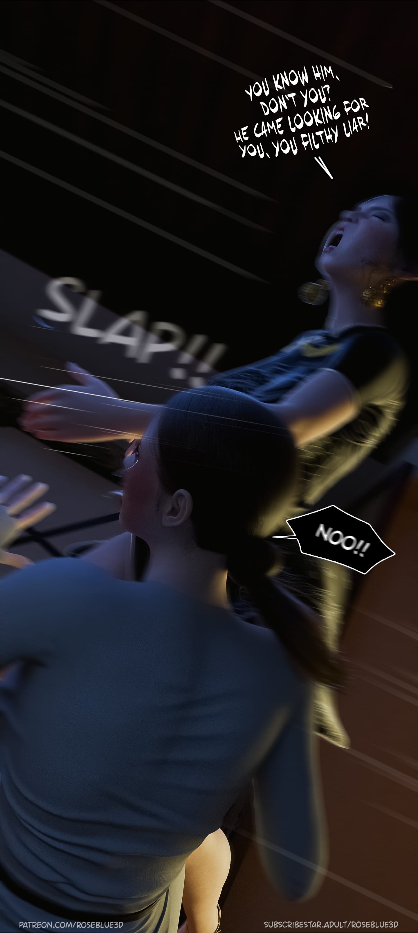 My Neighbor's Widow [Rose Blue 3D] - Chapter 31 — Page 8