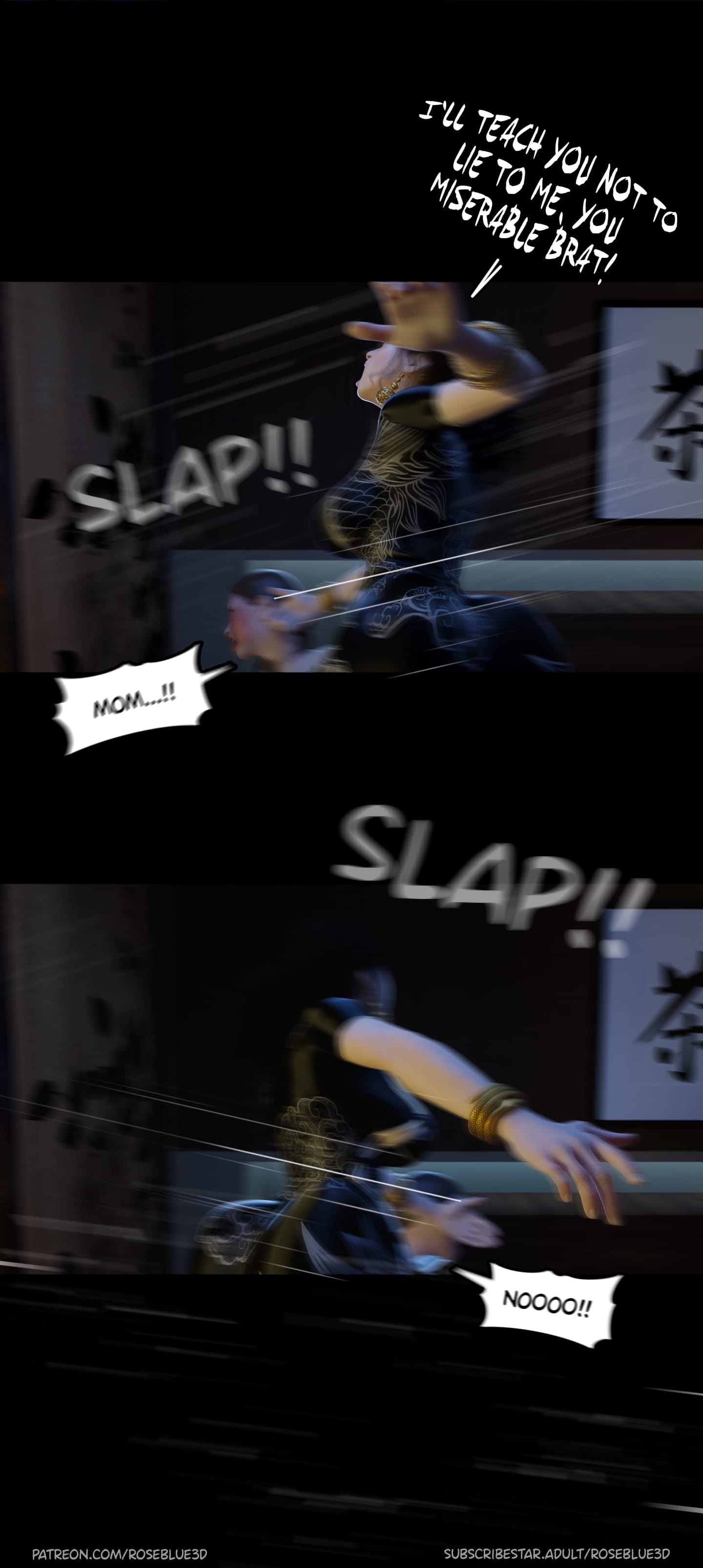 My Neighbor's Widow [Rose Blue 3D] - Chapter 31 — Page 9