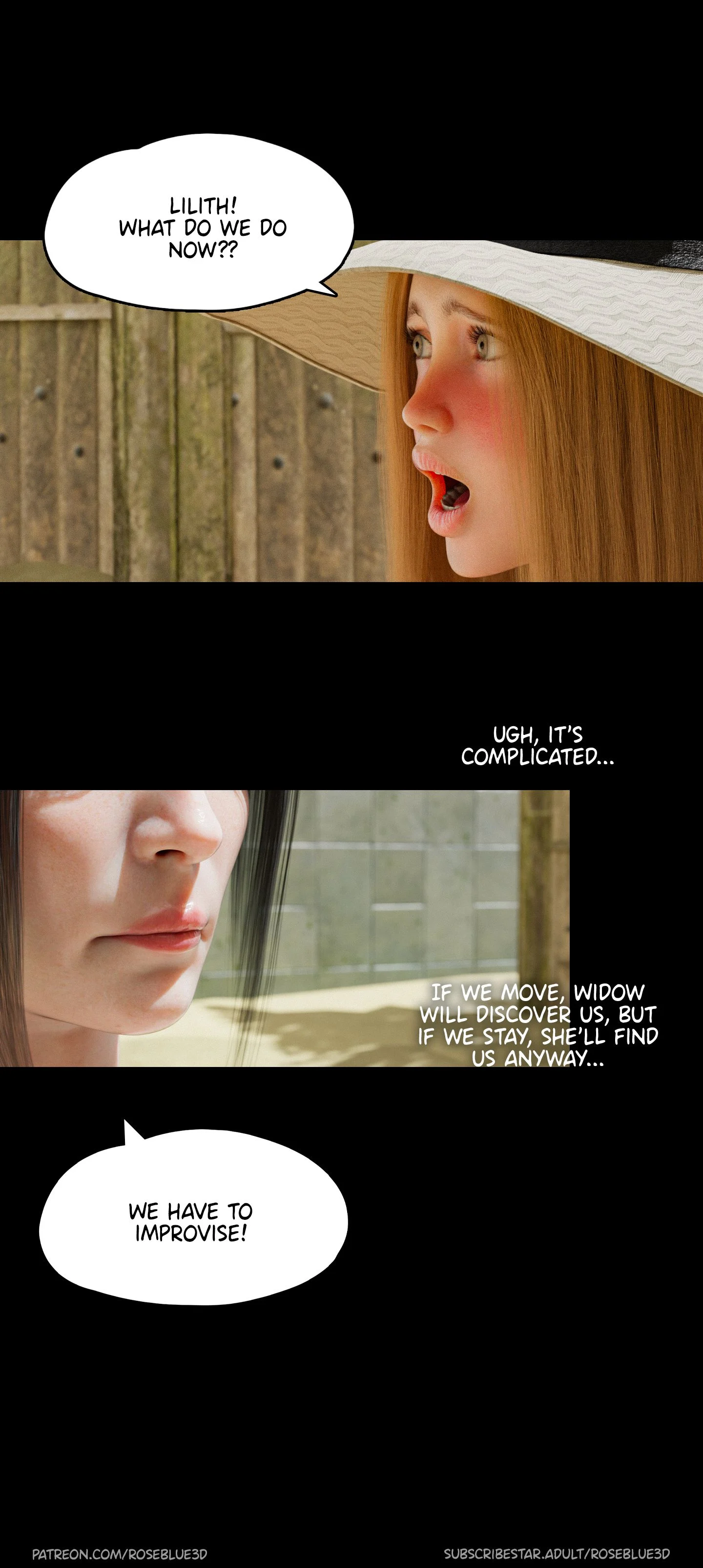 My Neighbor's Widow [Rose Blue 3D] - Chapter 20 — Page 81