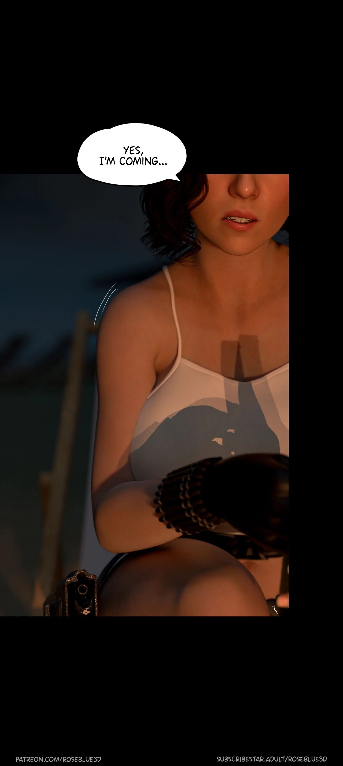 My Neighbor's Widow [Rose Blue 3D] - Chapter 22 — Page 80