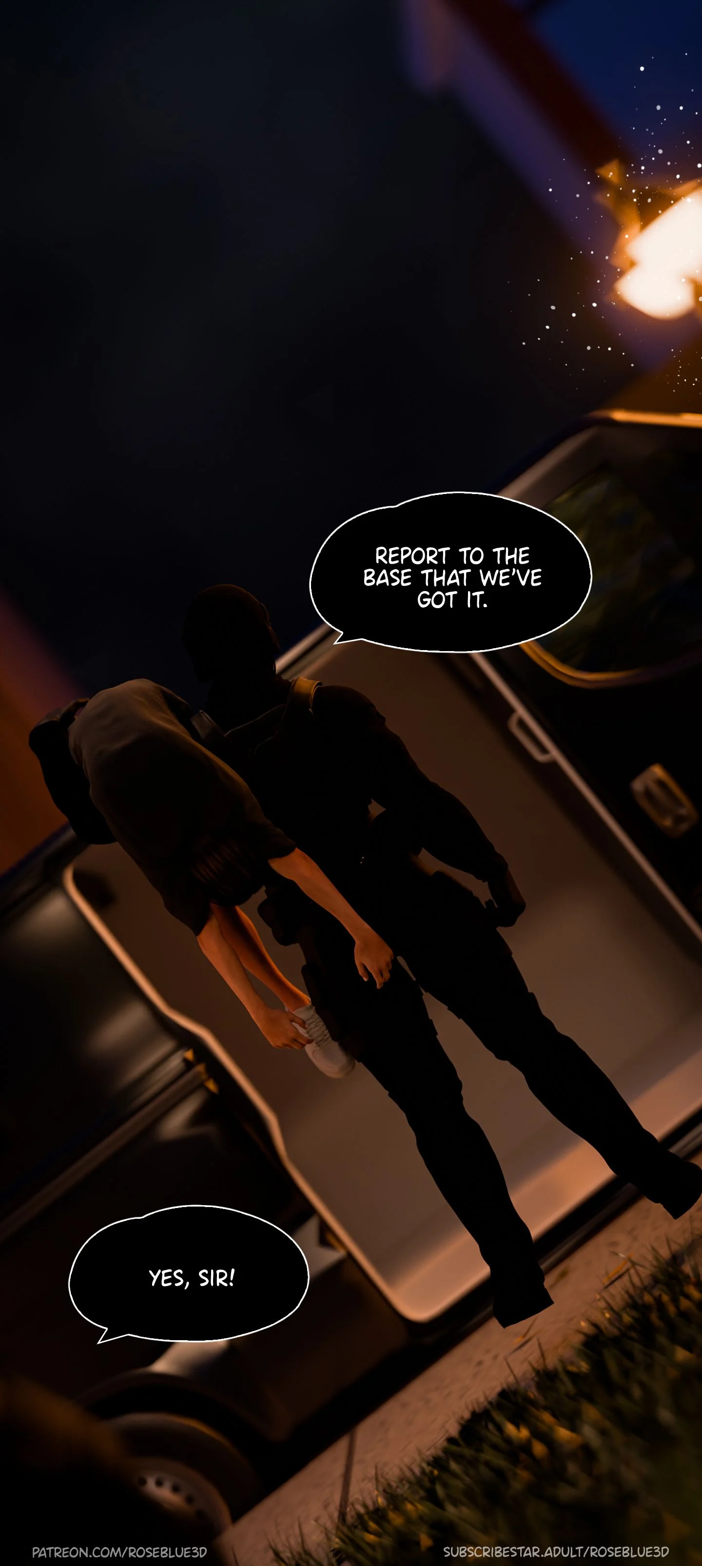 My Neighbor's Widow [Rose Blue 3D] - Chapter 22 — Page 99