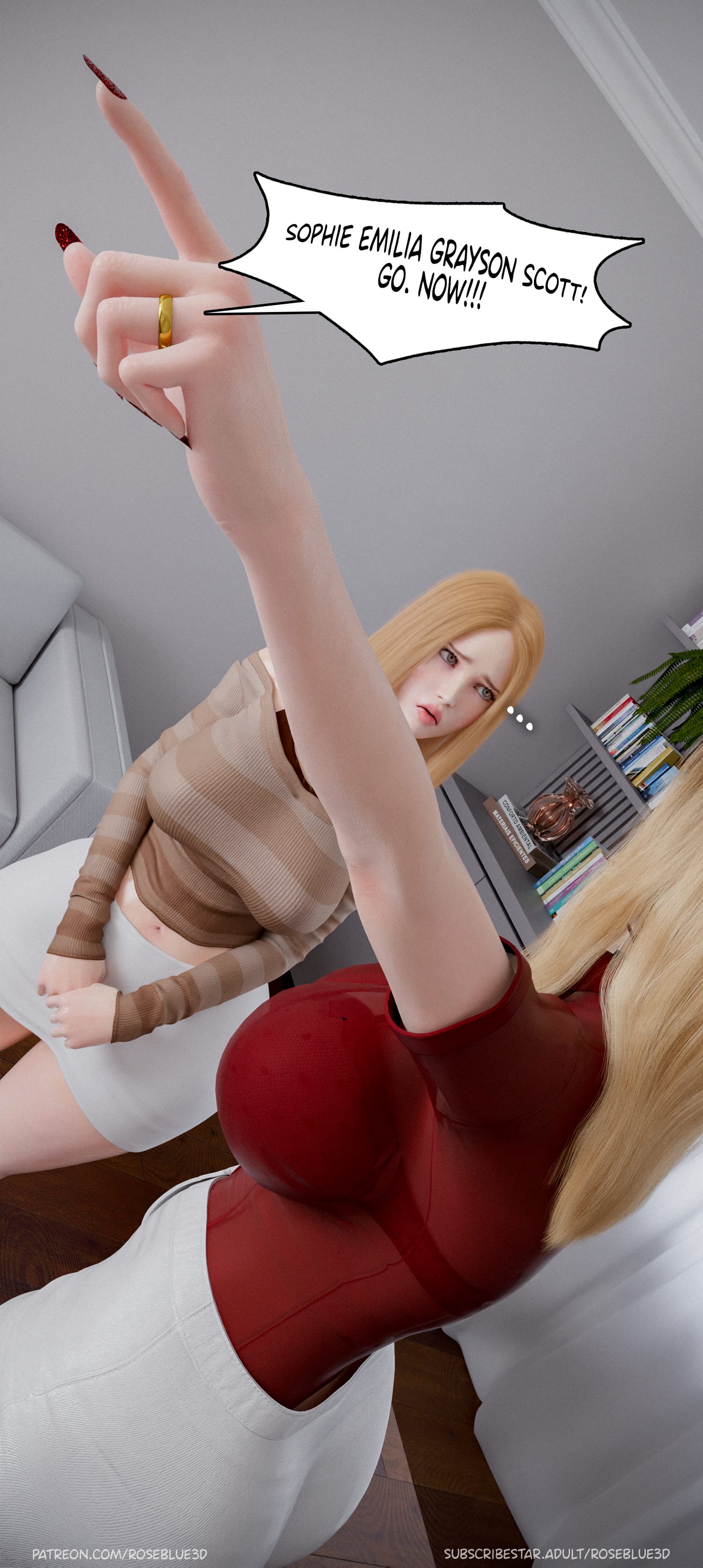 My Neighbor's Widow [Rose Blue 3D] - Chapter 41 — Page 26