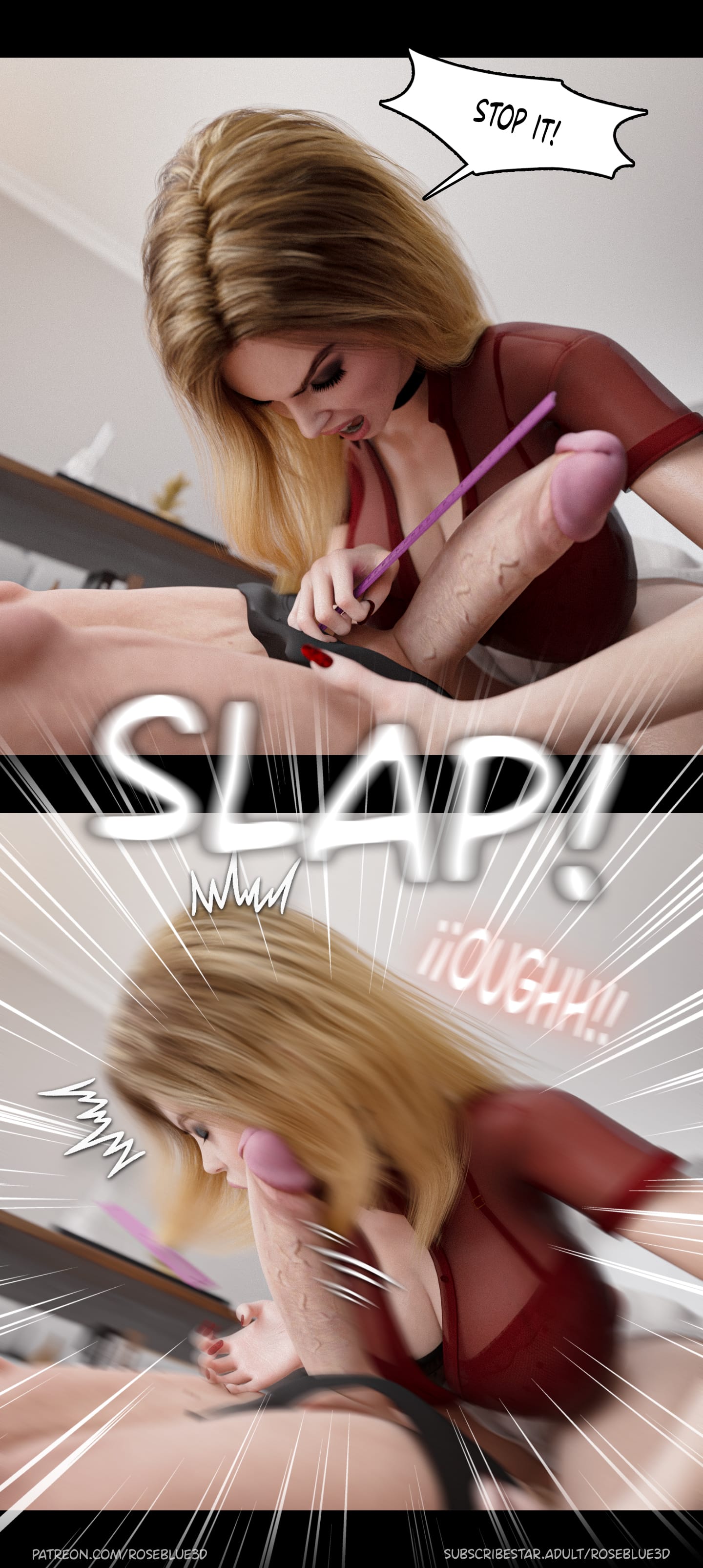 My Neighbor's Widow [Rose Blue 3D] - Chapter 41 — Page 49