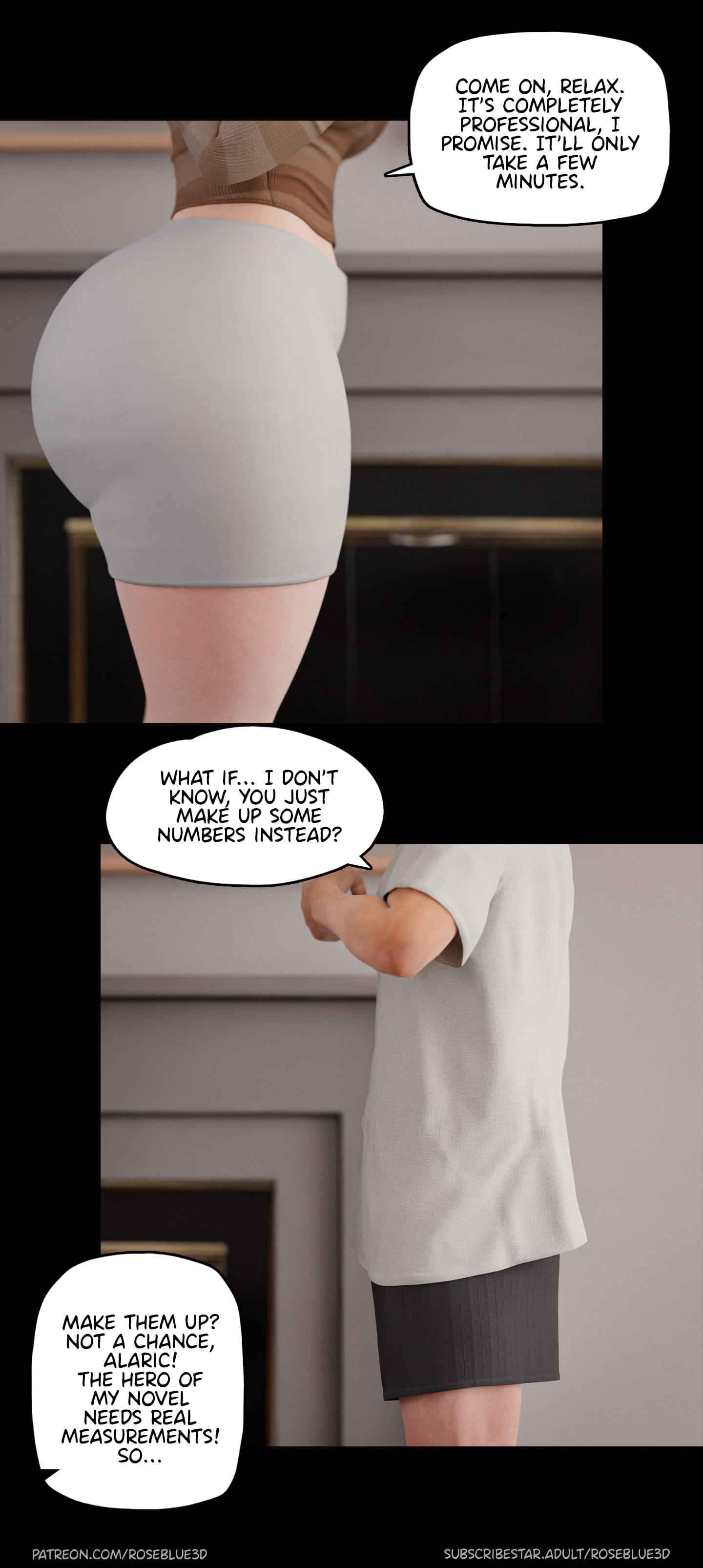 My Neighbor's Widow [Rose Blue 3D] - Chapter 41 — Page 9