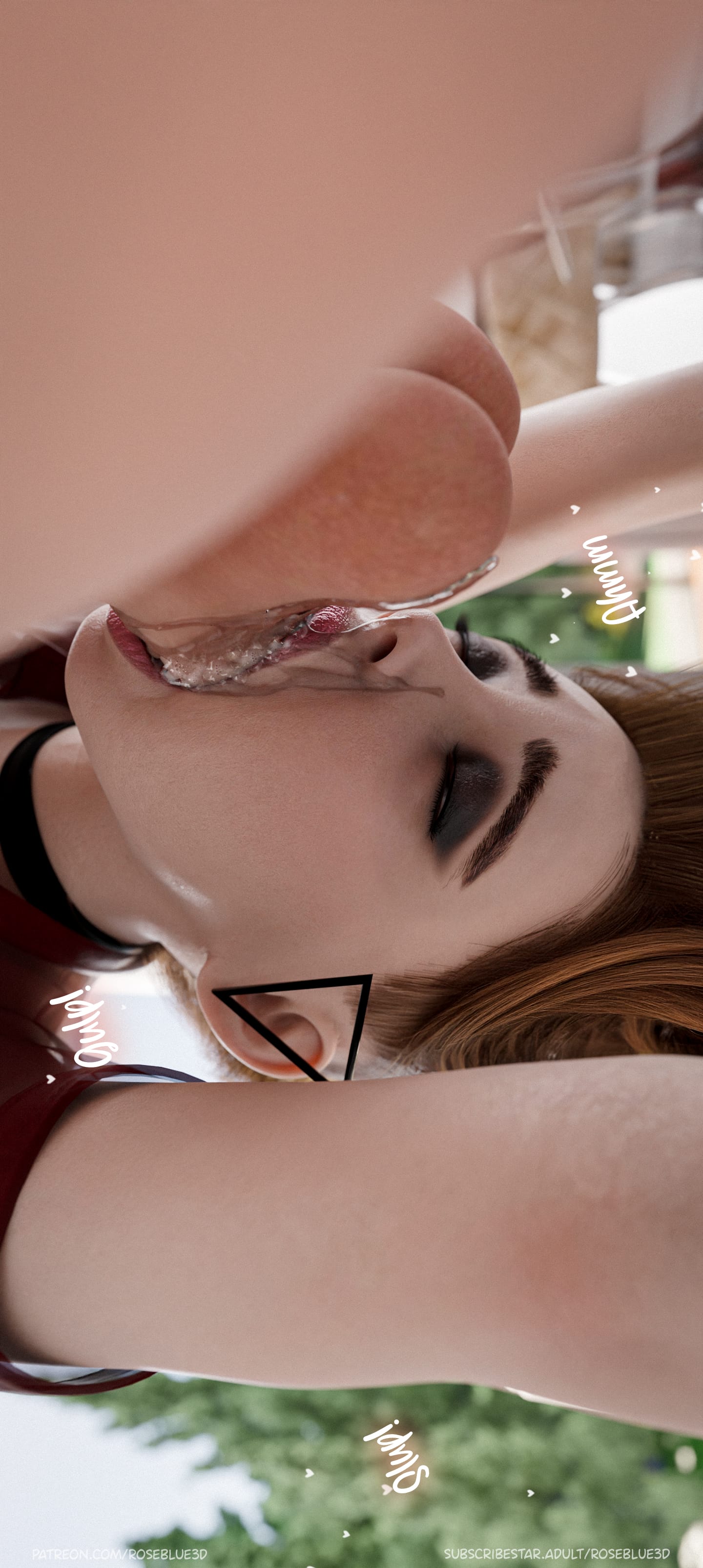 My Neighbor's Widow [Rose Blue 3D] - Chapter 41 — Page 92