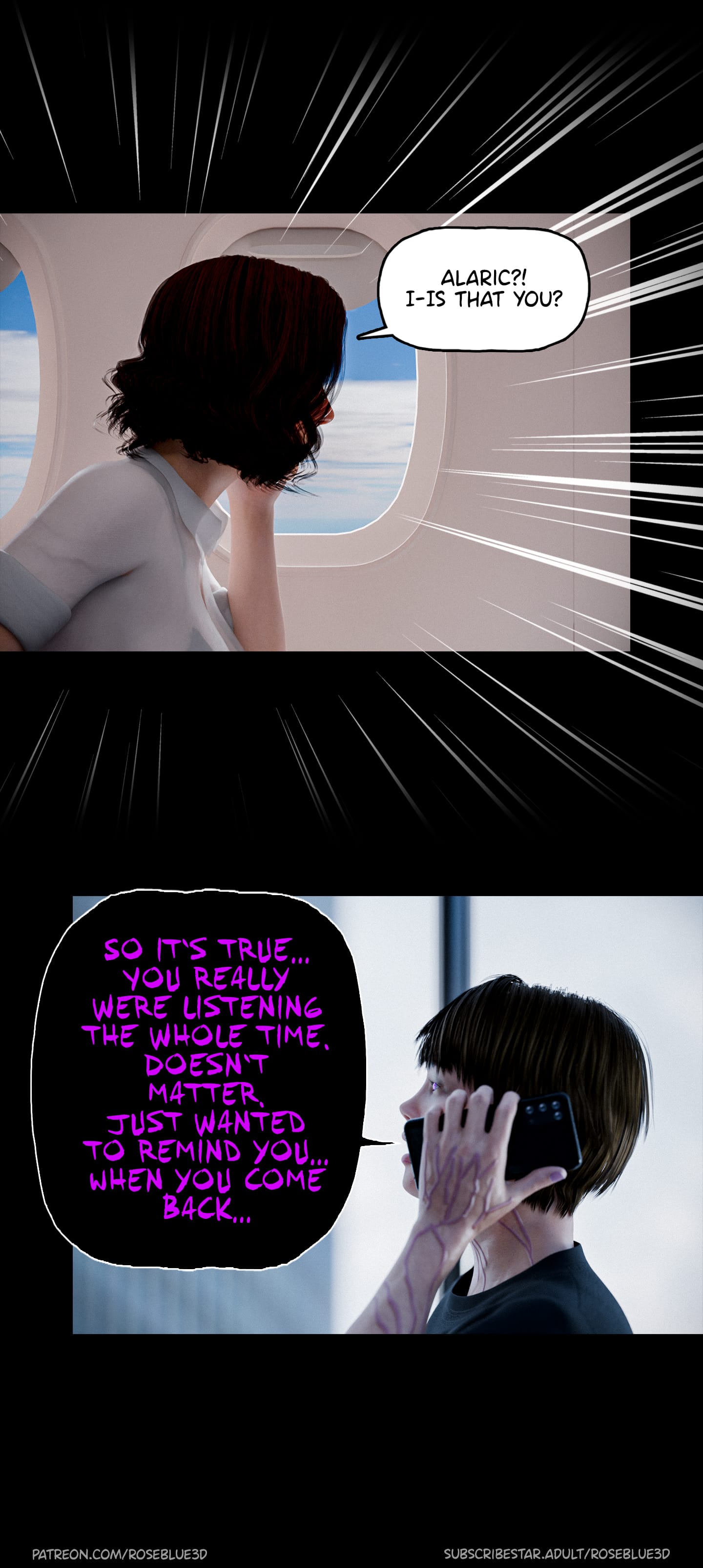 My Neighbor's Widow [Rose Blue 3D] - Chapter 39 — Page 104