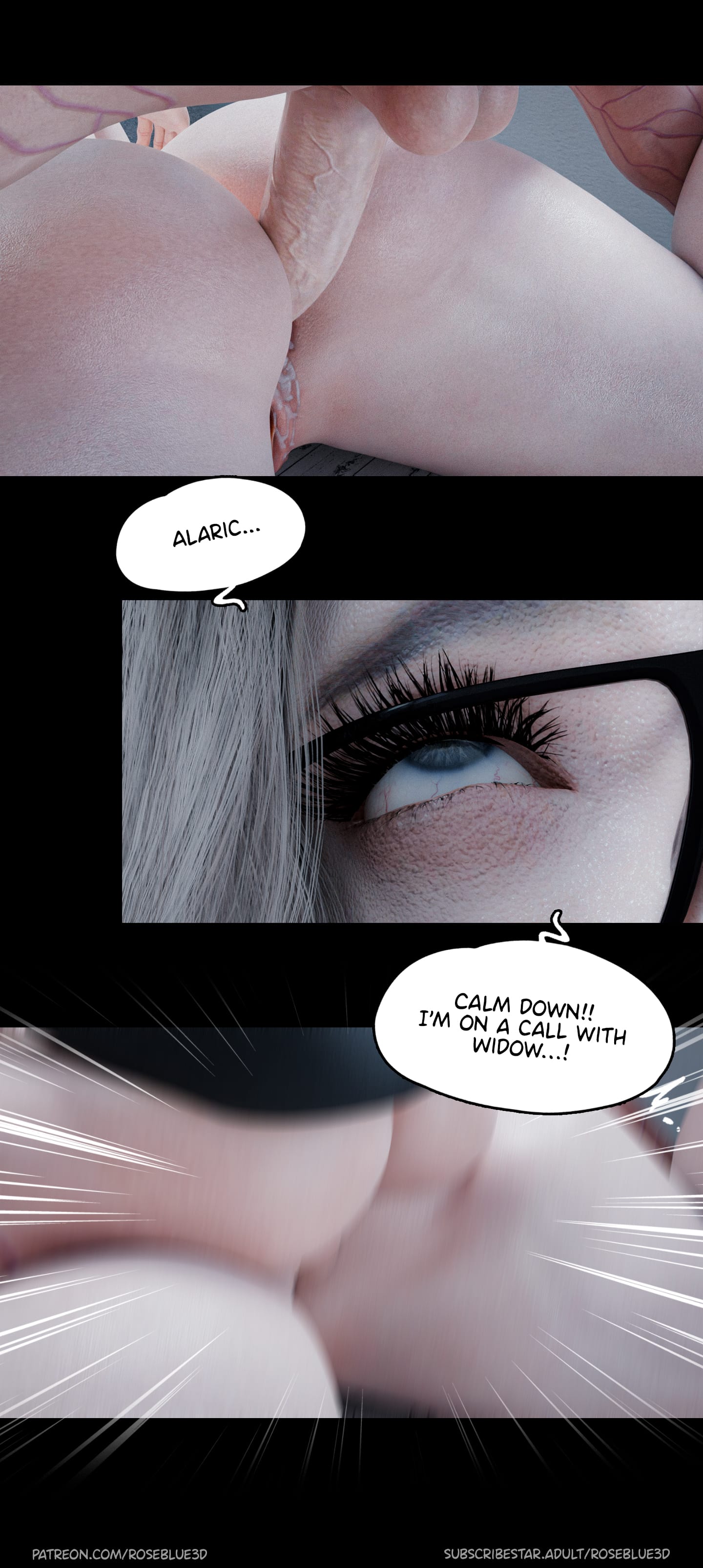 My Neighbor's Widow [Rose Blue 3D] - Chapter 39 — Page 76