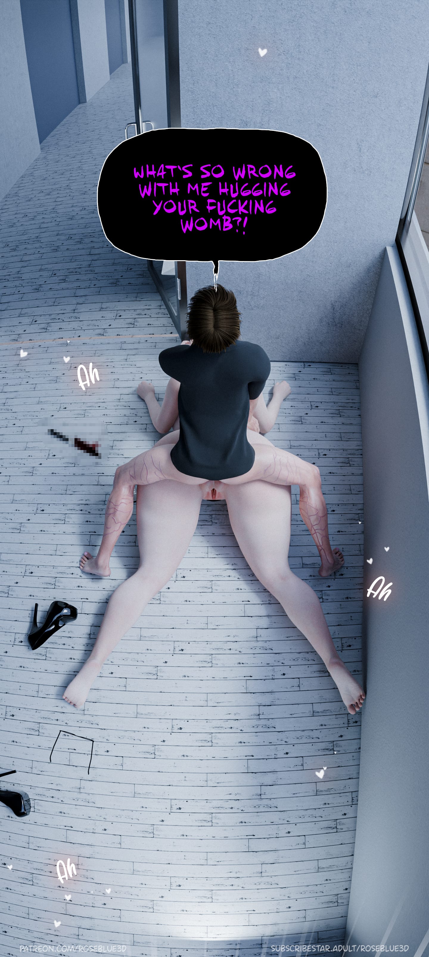 My Neighbor's Widow [Rose Blue 3D] - Chapter 39 — Page 90