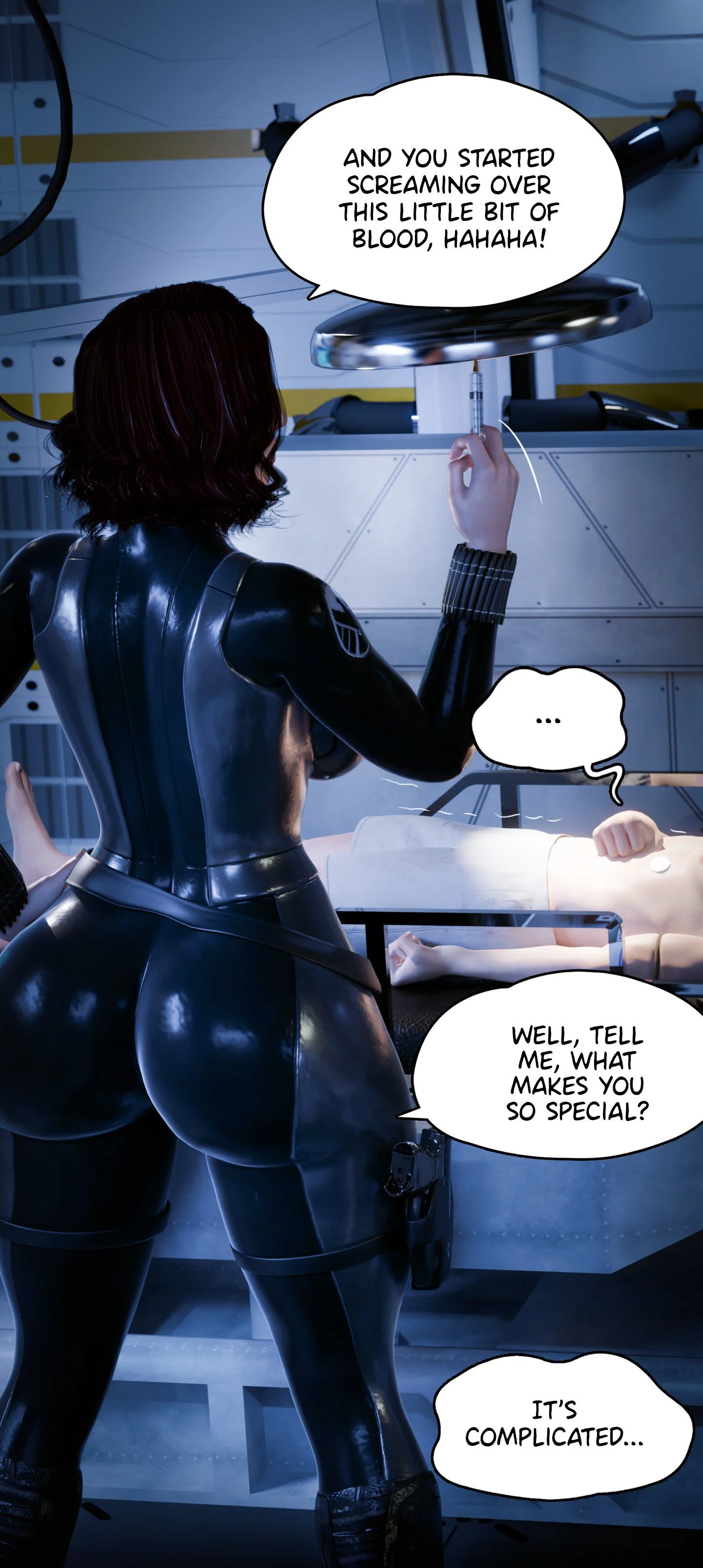 My Neighbor's Widow [Rose Blue 3D] - Chapter 13 — Page 34