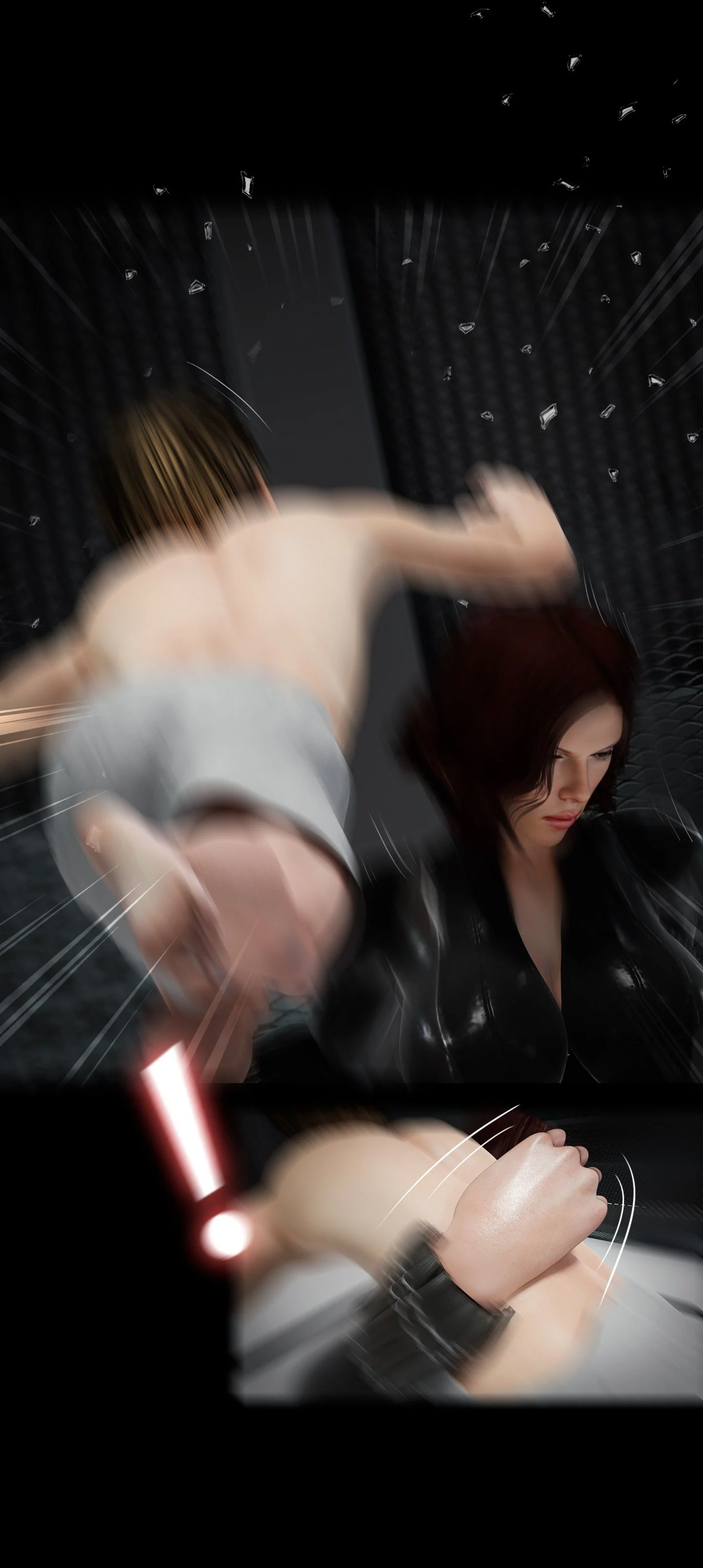 My Neighbor's Widow [Rose Blue 3D] - Chapter 13 — Page 49