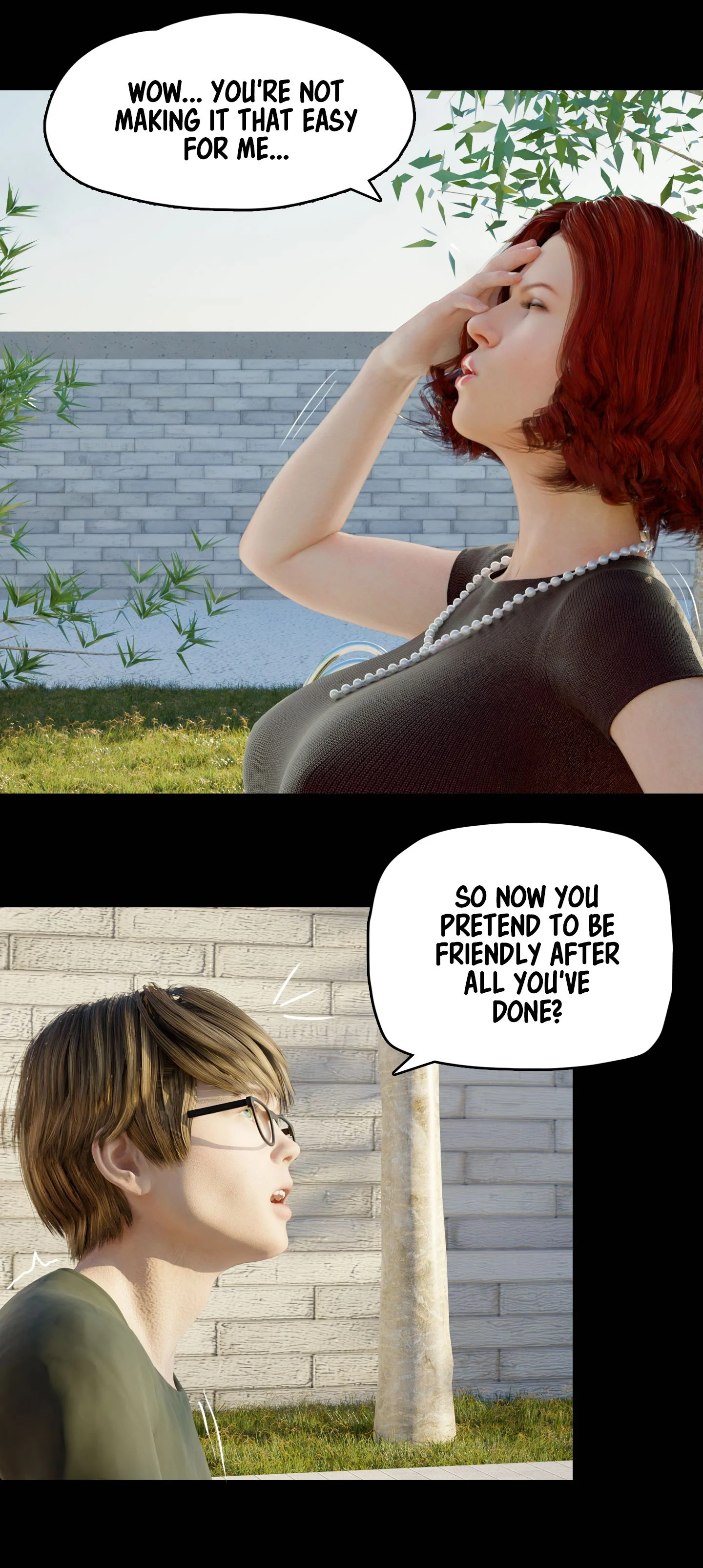 My Neighbor's Widow [Rose Blue 3D] - Chapter 11 — Page 23