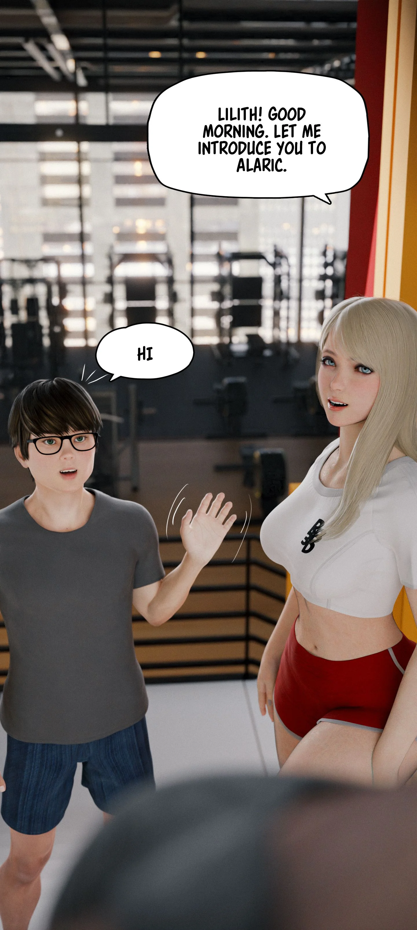 My Neighbor's Widow [Rose Blue 3D] - Chapter 11 — Page 47