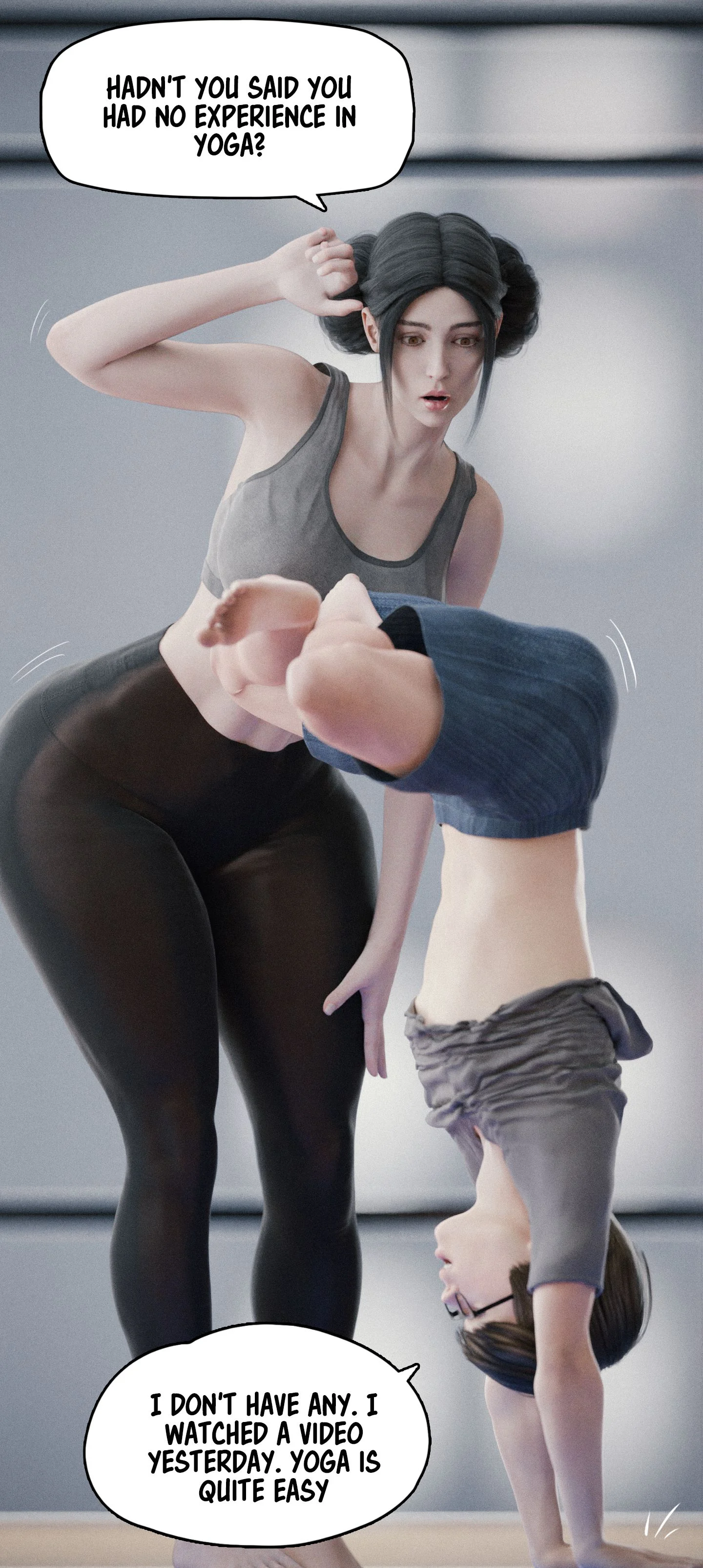 My Neighbor's Widow [Rose Blue 3D] - Chapter 11 — Page 64