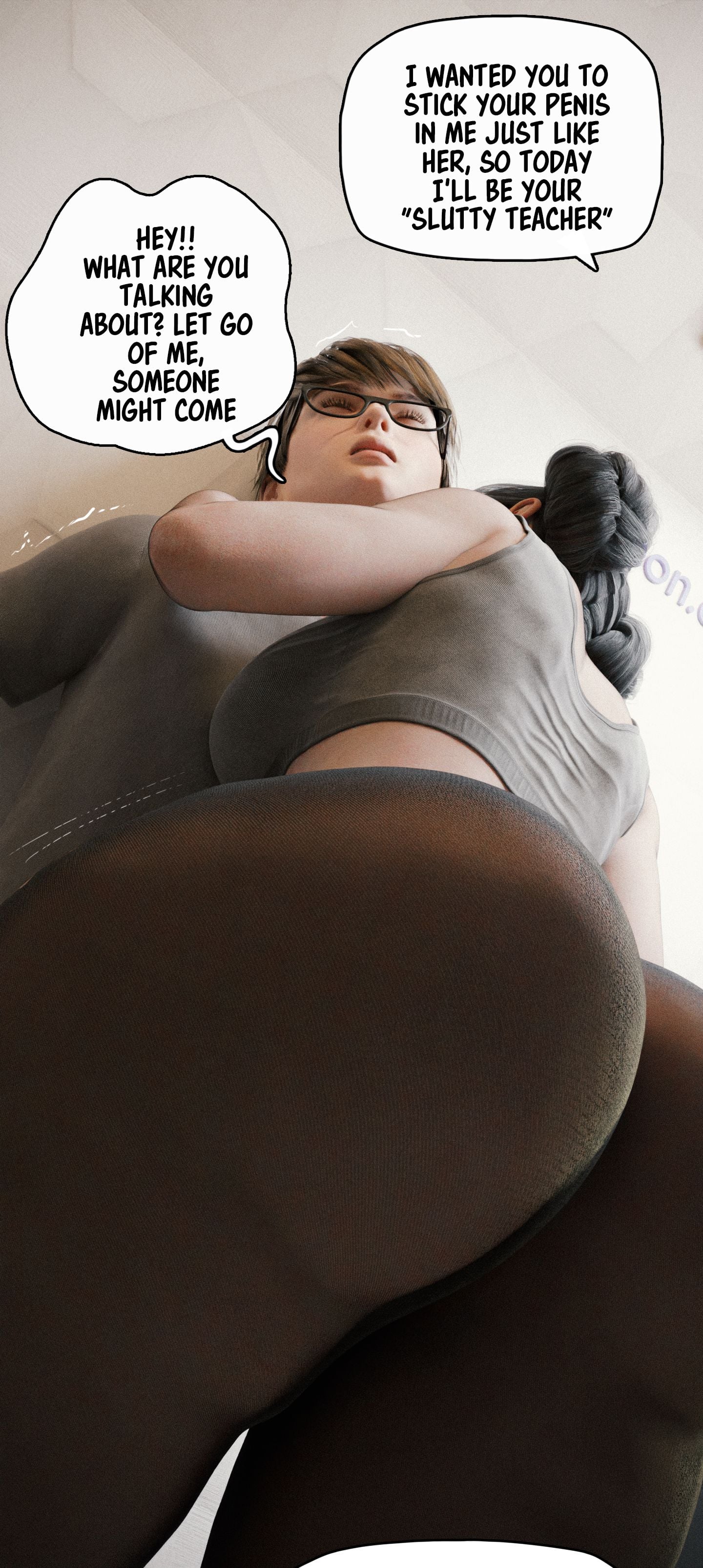 My Neighbor's Widow [Rose Blue 3D] - Chapter 11 — Page 74