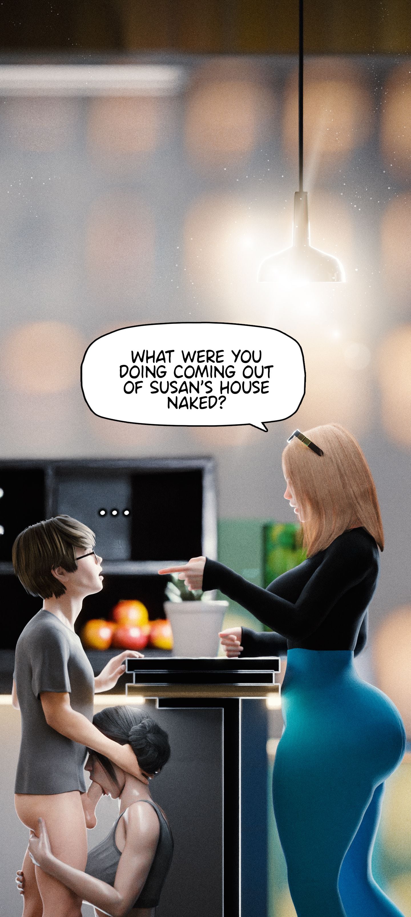 My Neighbor's Widow [Rose Blue 3D] - Chapter 11 — Page 94